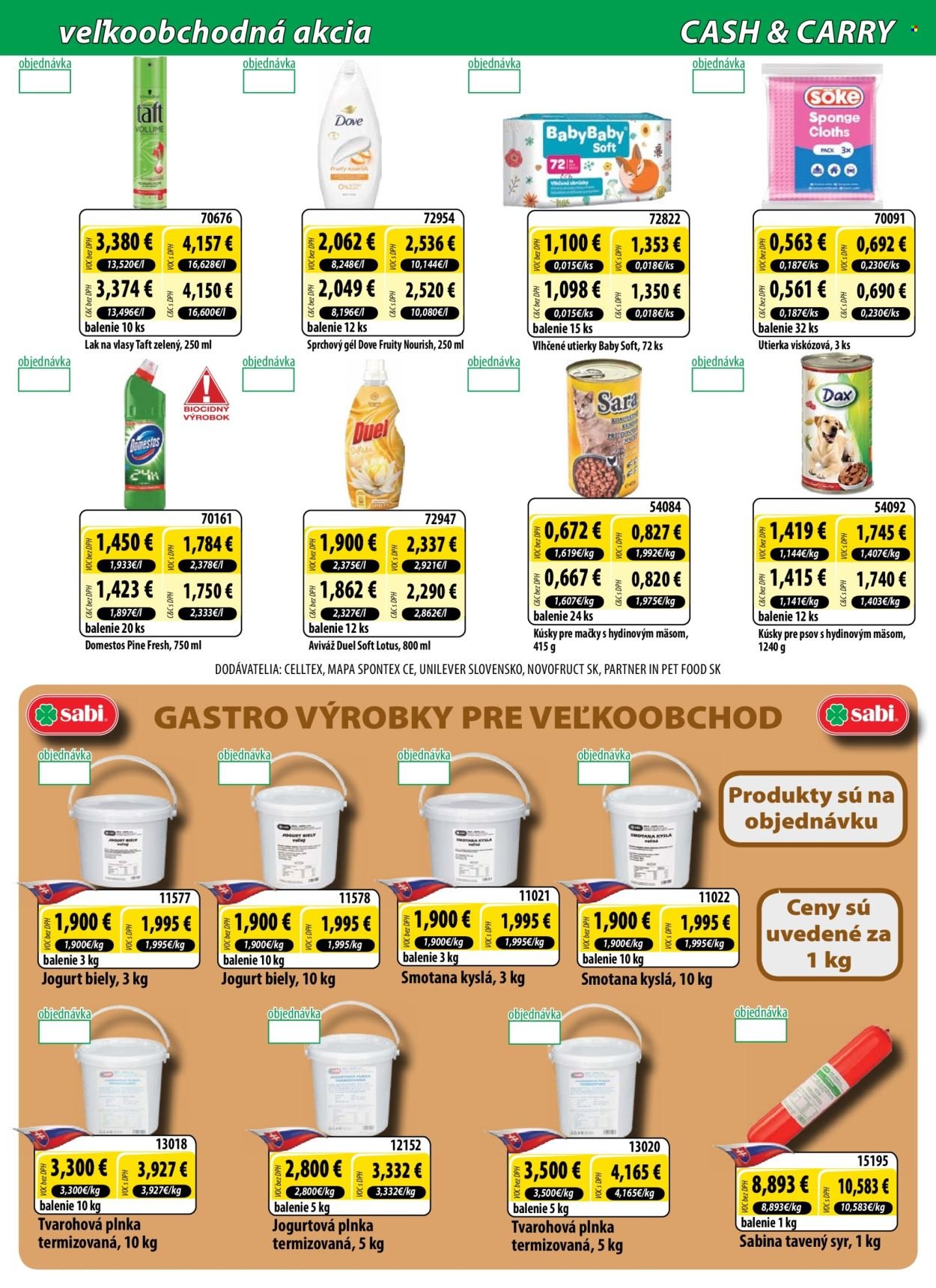 MILK AGRO leták - Cash nad Carry