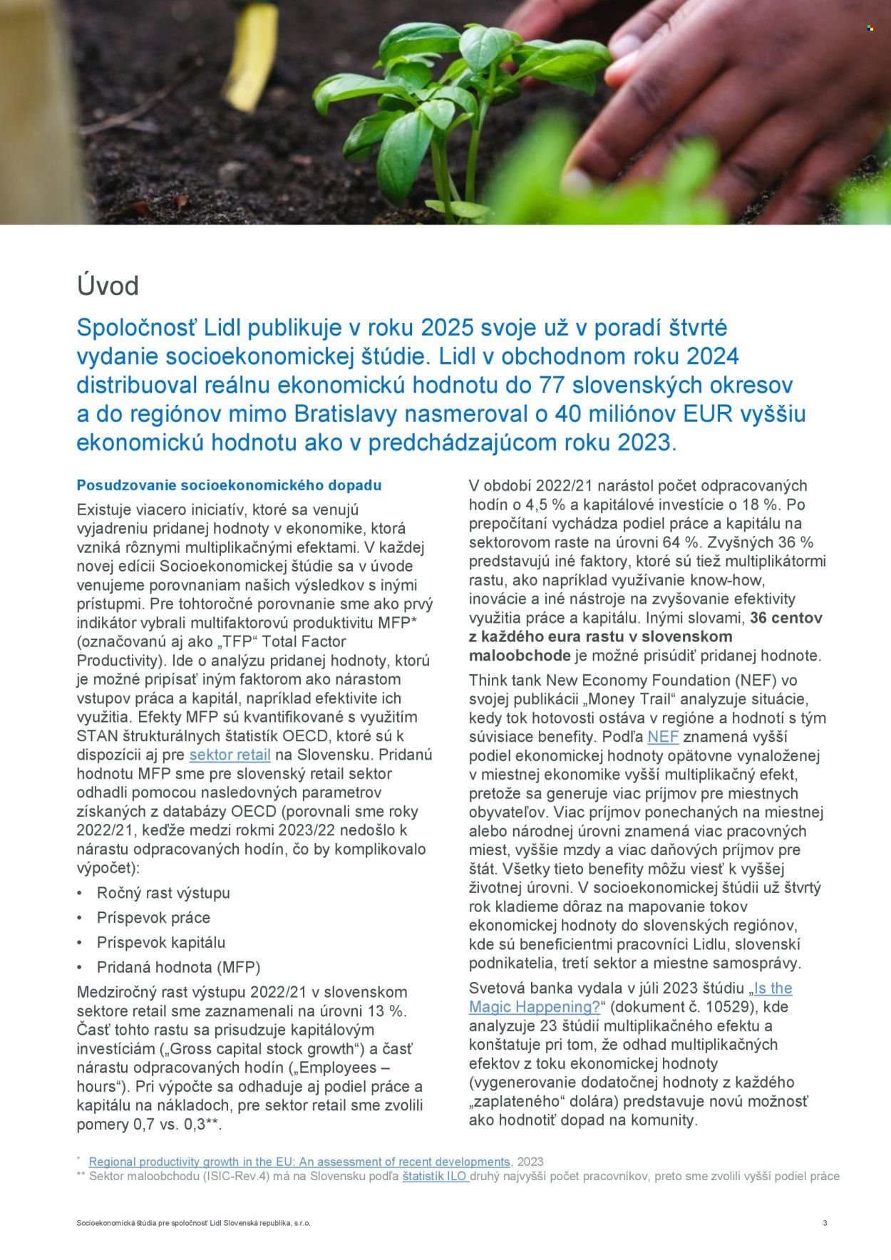 LIDL leták - Socioekonomická štúdia Lidl 2024 (2025-08-08) | 3
