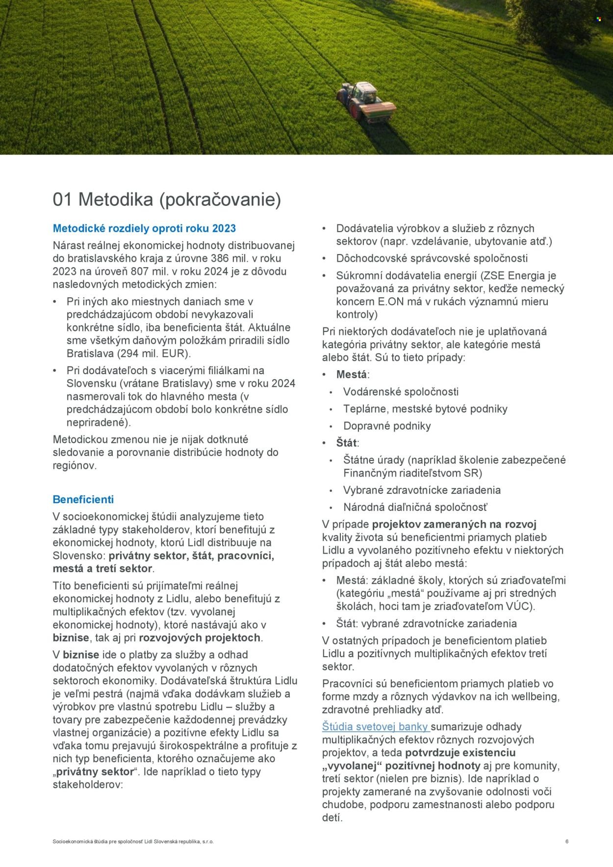 LIDL leták - Socioekonomická štúdia Lidl 2024 (2025-08-08) | 6