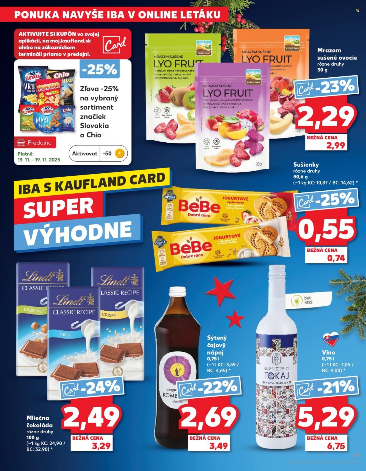 KAUFLAND leták - Od štvrtka 13.11.2025 (2025-11-13 - 2025-11-19) | 41