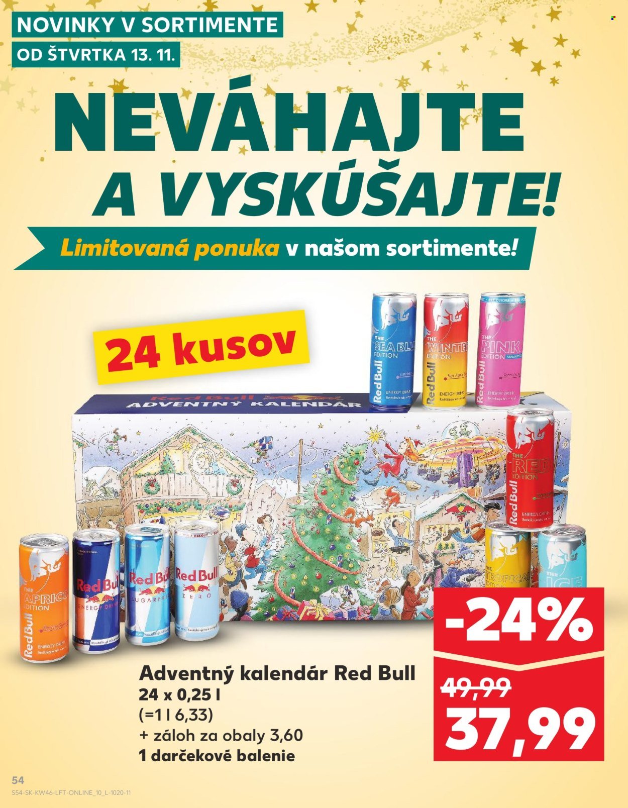 KAUFLAND leták - Od štvrtka 13.11.2025 (2025-11-13 - 2025-11-19) | 54
