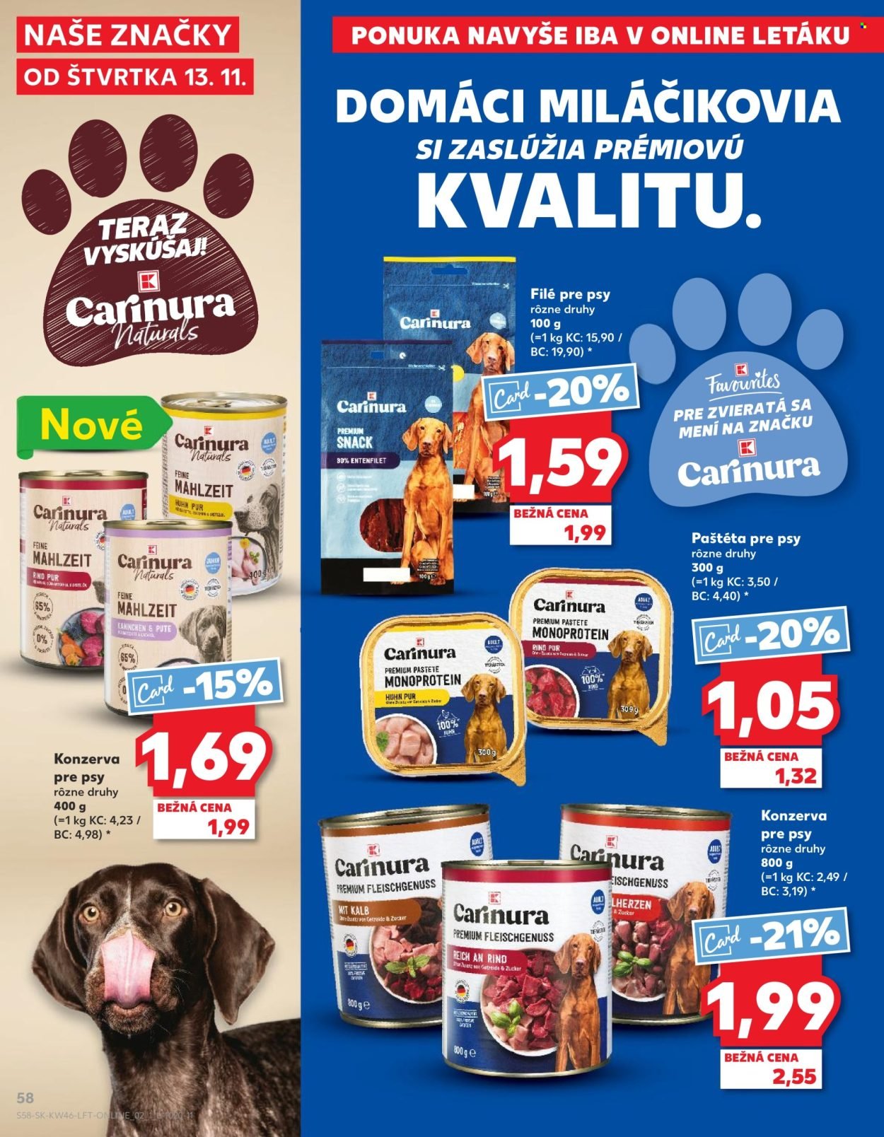 KAUFLAND leták - Od štvrtka 13.11.2025 (2025-11-13 - 2025-11-19) | 58
