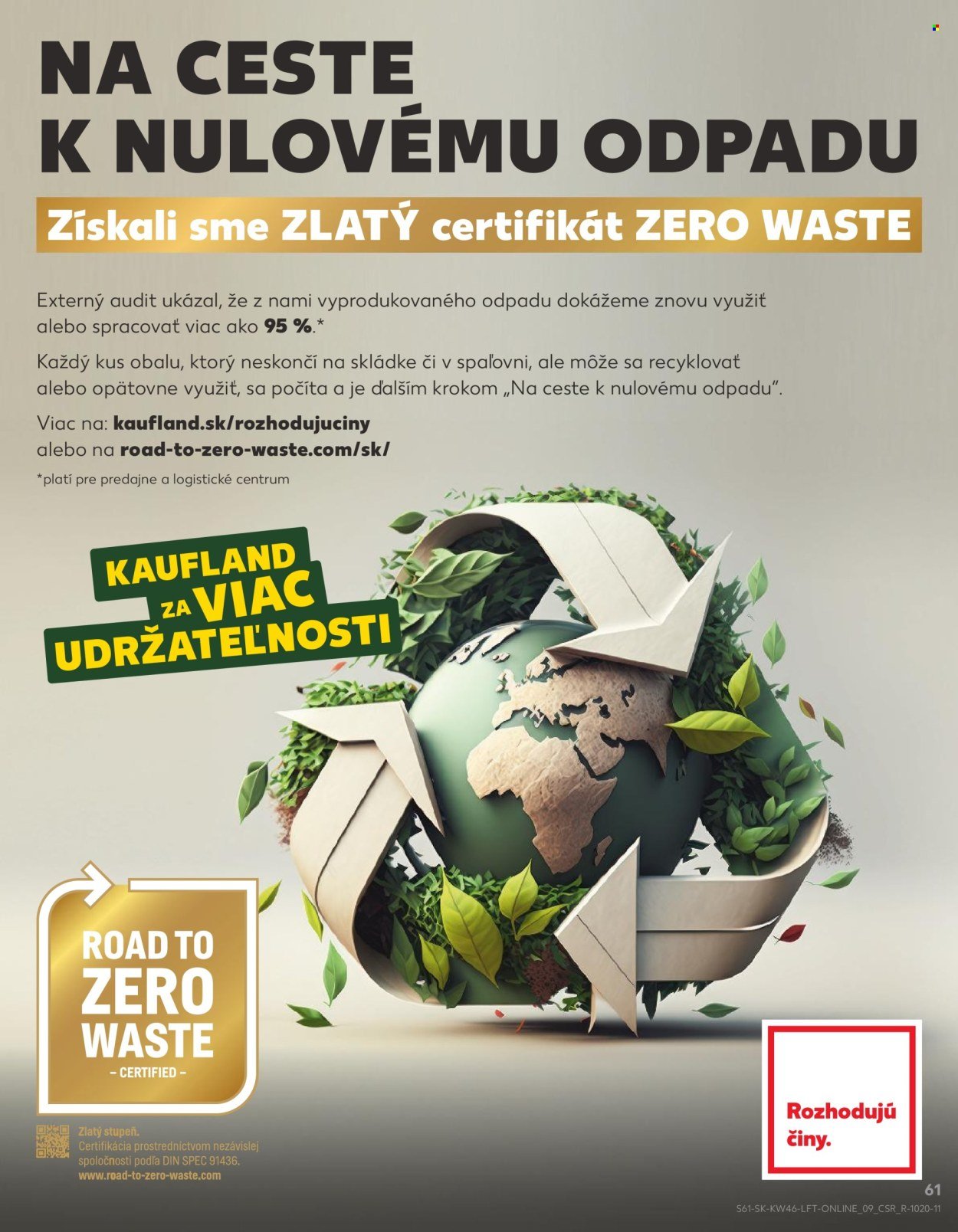 KAUFLAND leták - Od štvrtka 13.11.2025 (2025-11-13 - 2025-11-19) | 61
