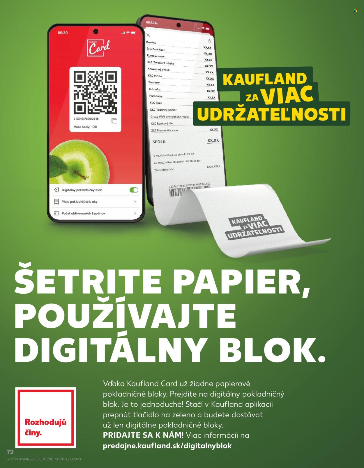 KAUFLAND leták - Od štvrtka 13.11.2025 (2025-11-13 - 2025-11-19) | 72