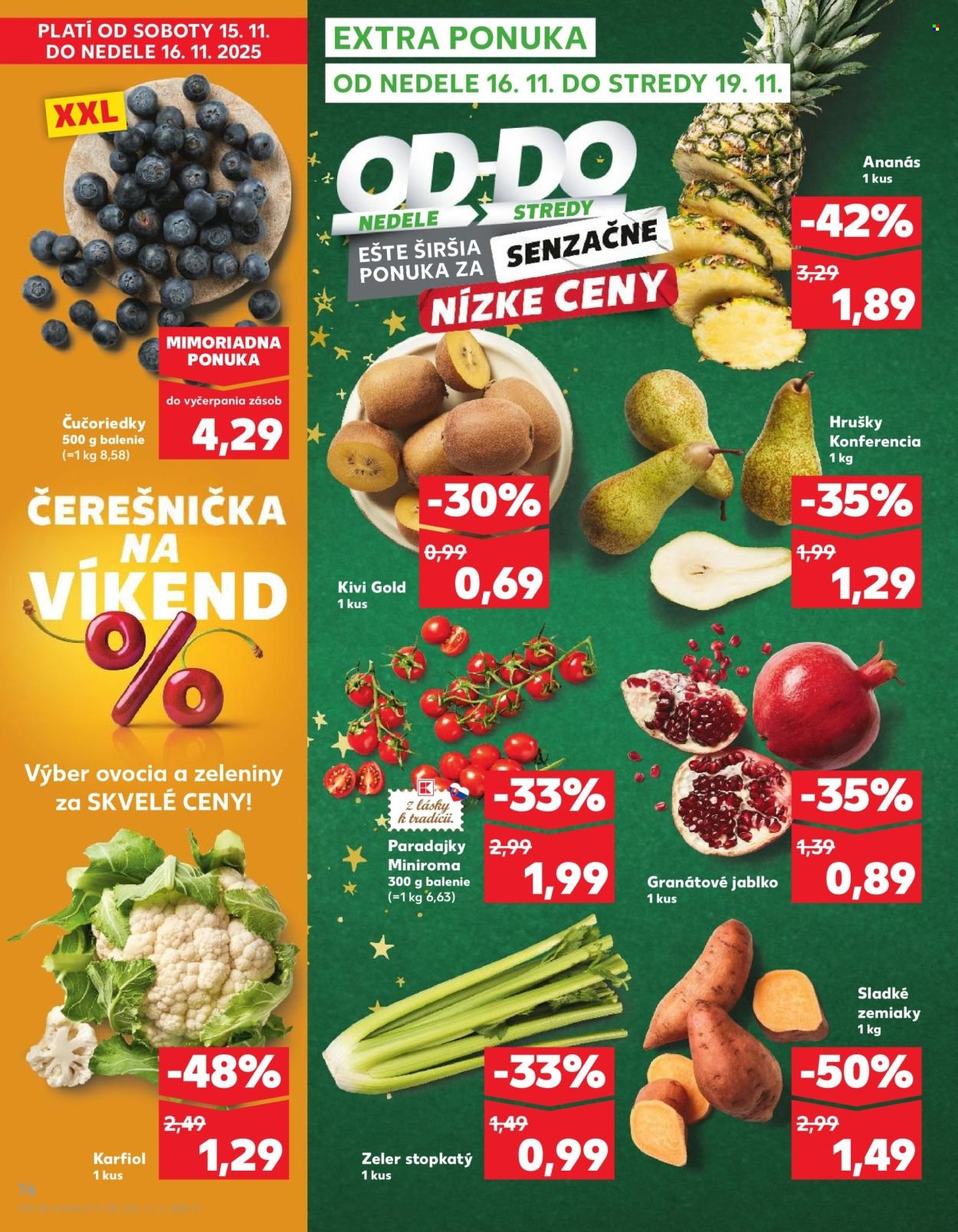KAUFLAND leták - Od štvrtka 13.11.2025 (2025-11-13 - 2025-11-19) | 76
