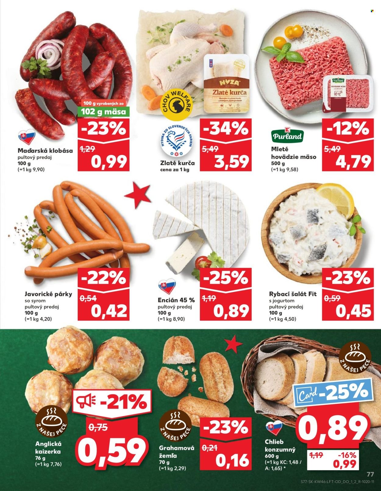 KAUFLAND leták - Od štvrtka 13.11.2025 (2025-11-13 - 2025-11-19) | 77