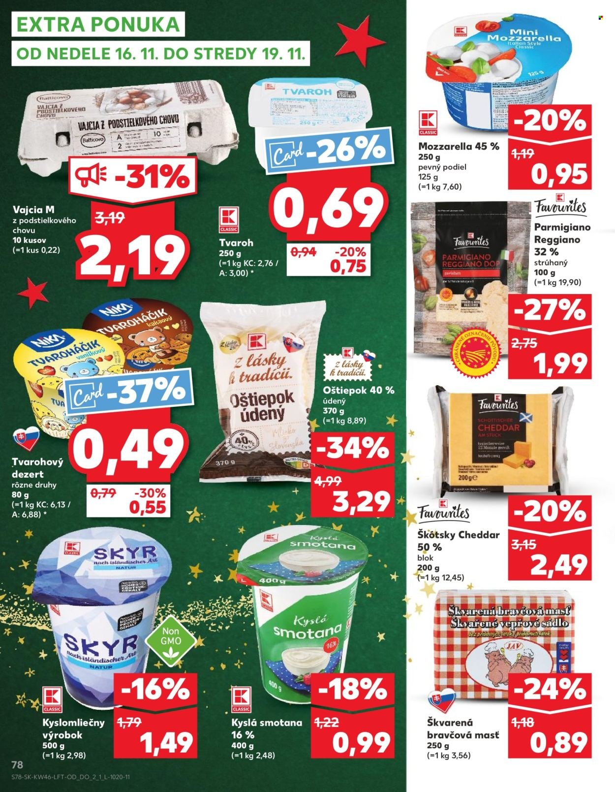 KAUFLAND leták - Od štvrtka 13.11.2025 (2025-11-13 - 2025-11-19) | 78