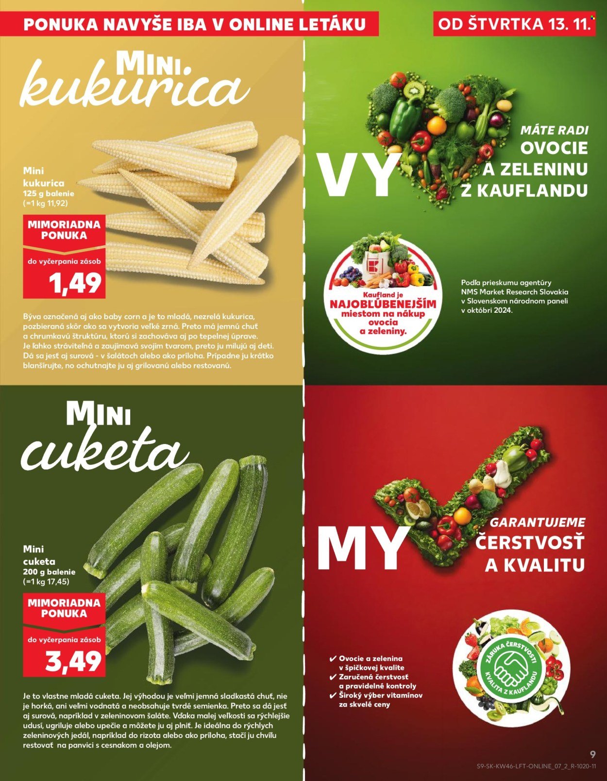 KAUFLAND leták - Od štvrtka 13.11.2025 (2025-11-13 - 2025-11-19) | 9