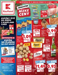 KAUFLAND leták - Od štvrtka 13.11.2025 (2025-11-13 - 2025-11-19)