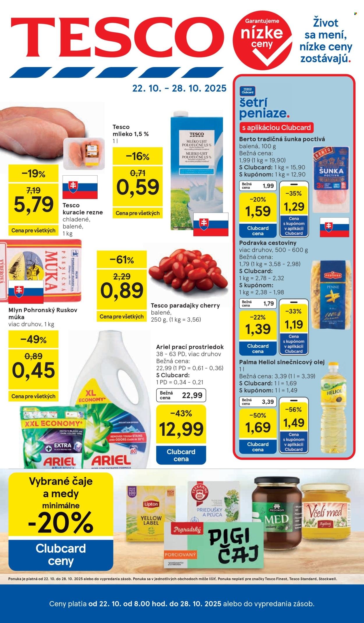 TESCO leták - Od stredy 22.10.2025 (2025-10-22 - 2025-10-28) | 1