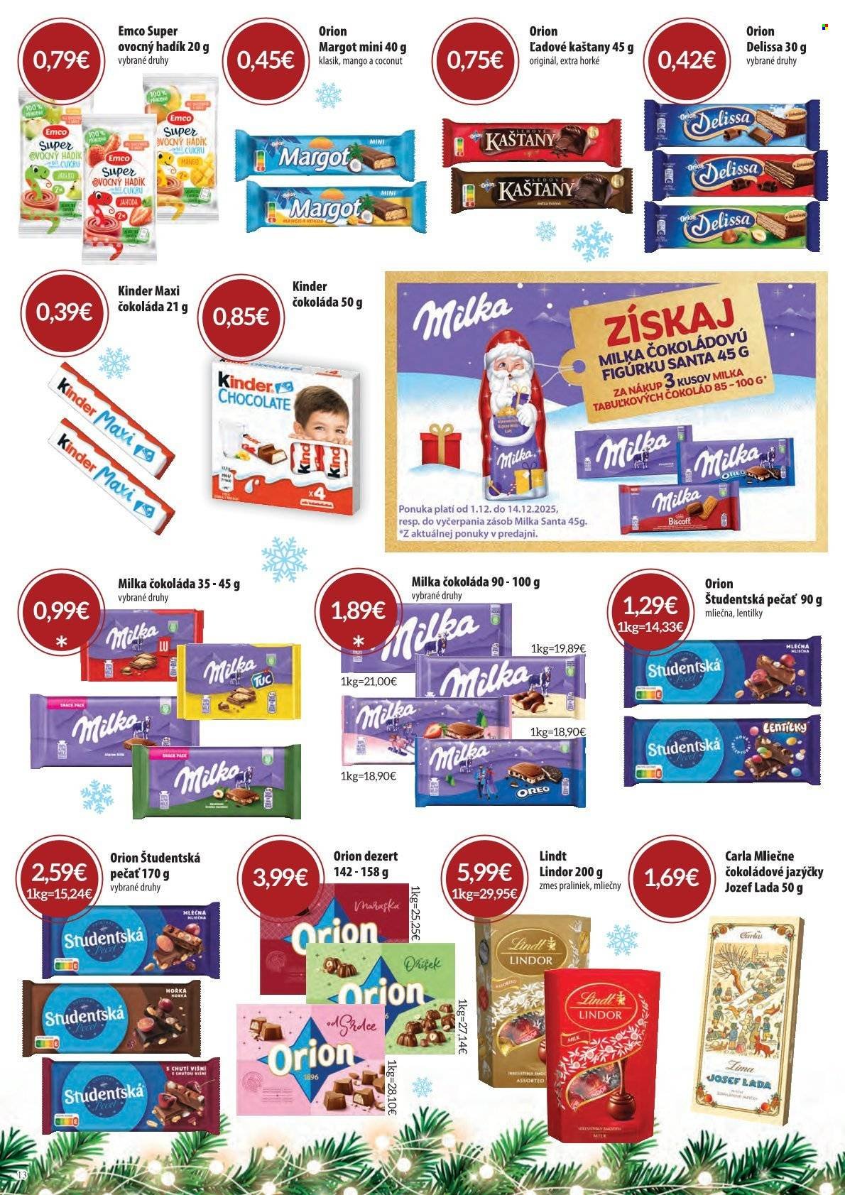 SINTRA leták - Od pondelka 1.12.2025 (2025-12-01 - 2025-12-14) | 13