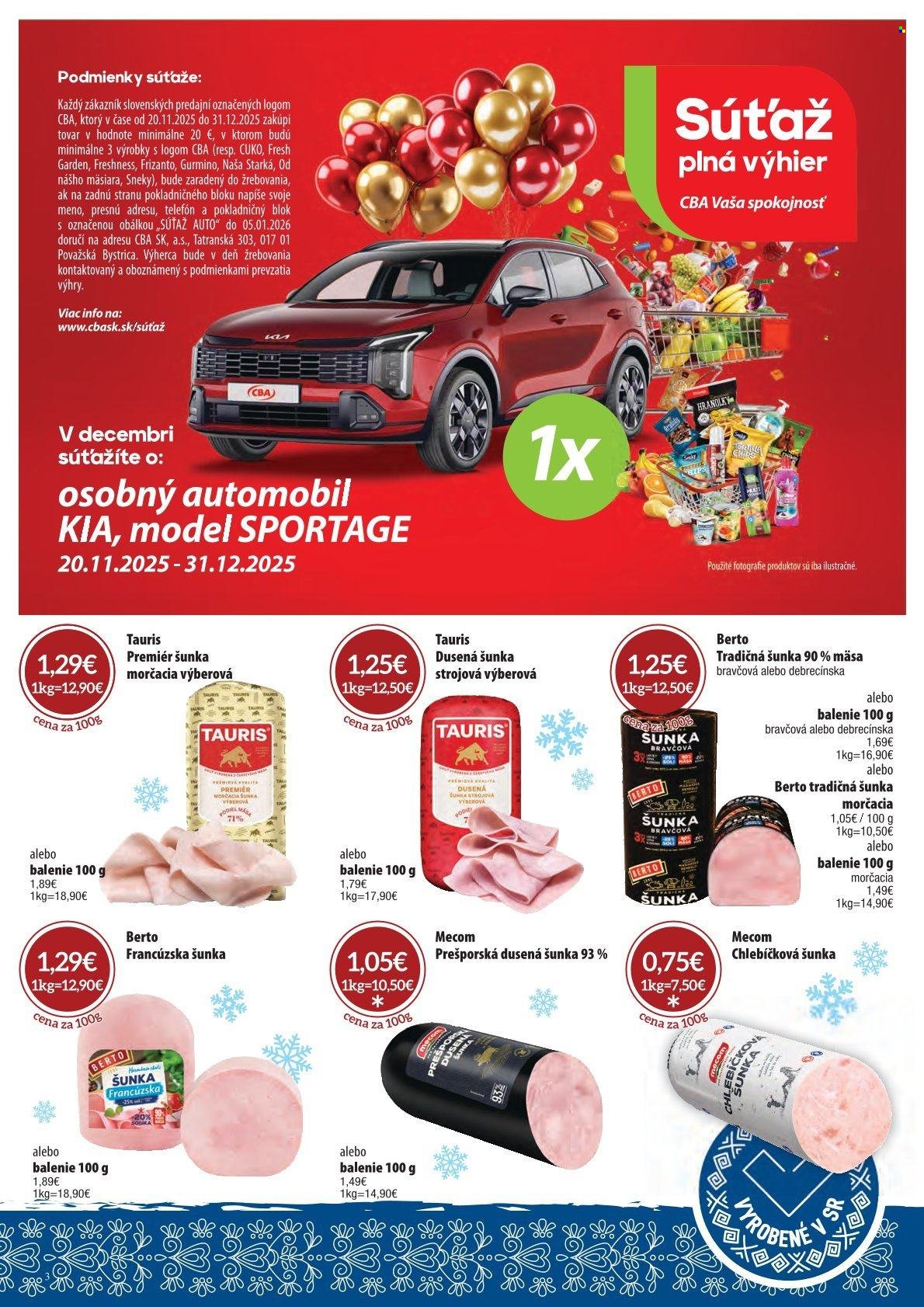 SINTRA leták - Od pondelka 1.12.2025 (2025-12-01 - 2025-12-14) | 3