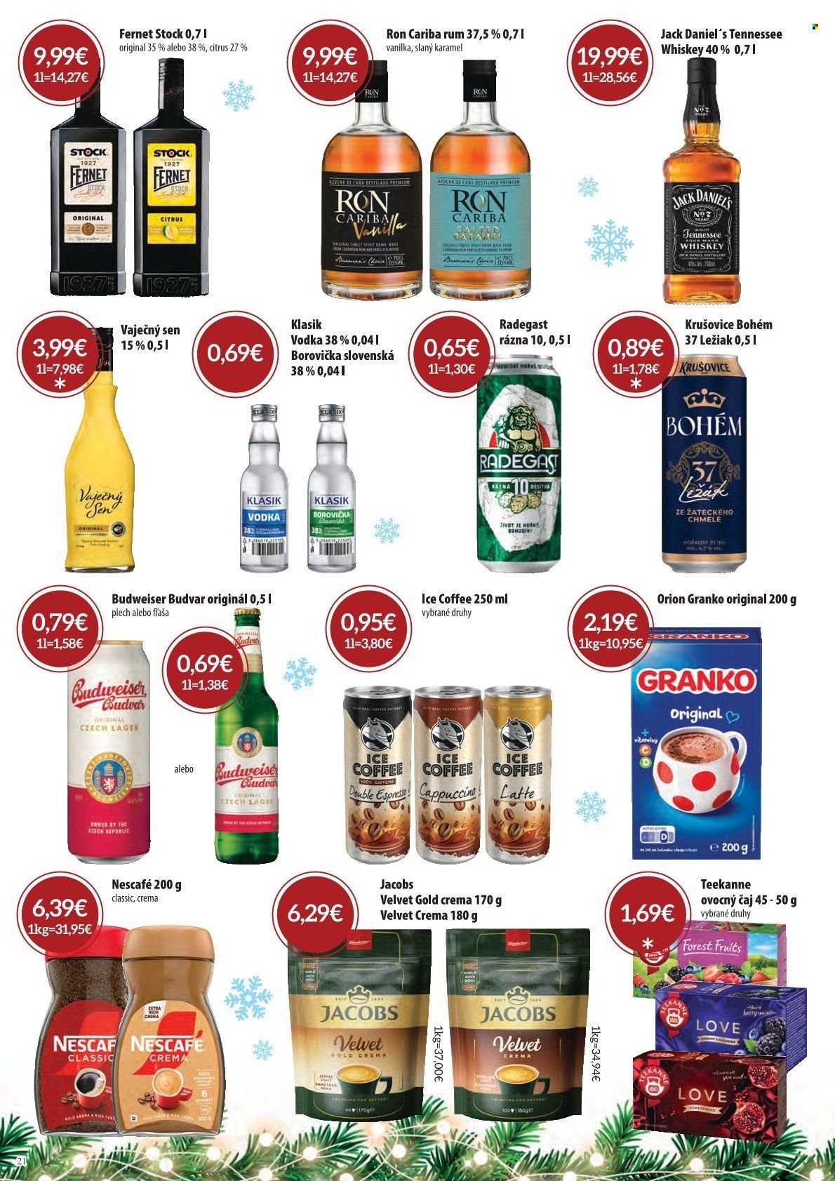 SINTRA leták - Od pondelka 1.12.2025 (2025-12-01 - 2025-12-14) | 21