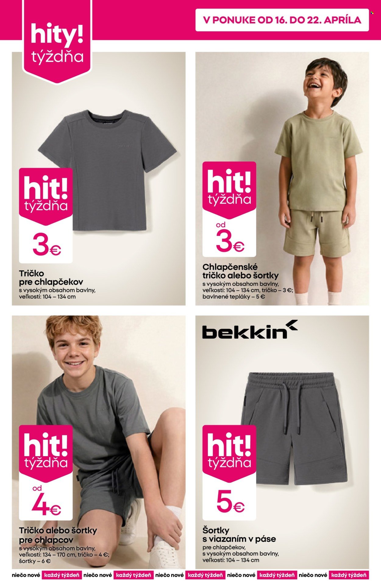 PEPCO leták - Športová kolekcia Bekkin (2026-04-16 - 2026-04-22) | 2