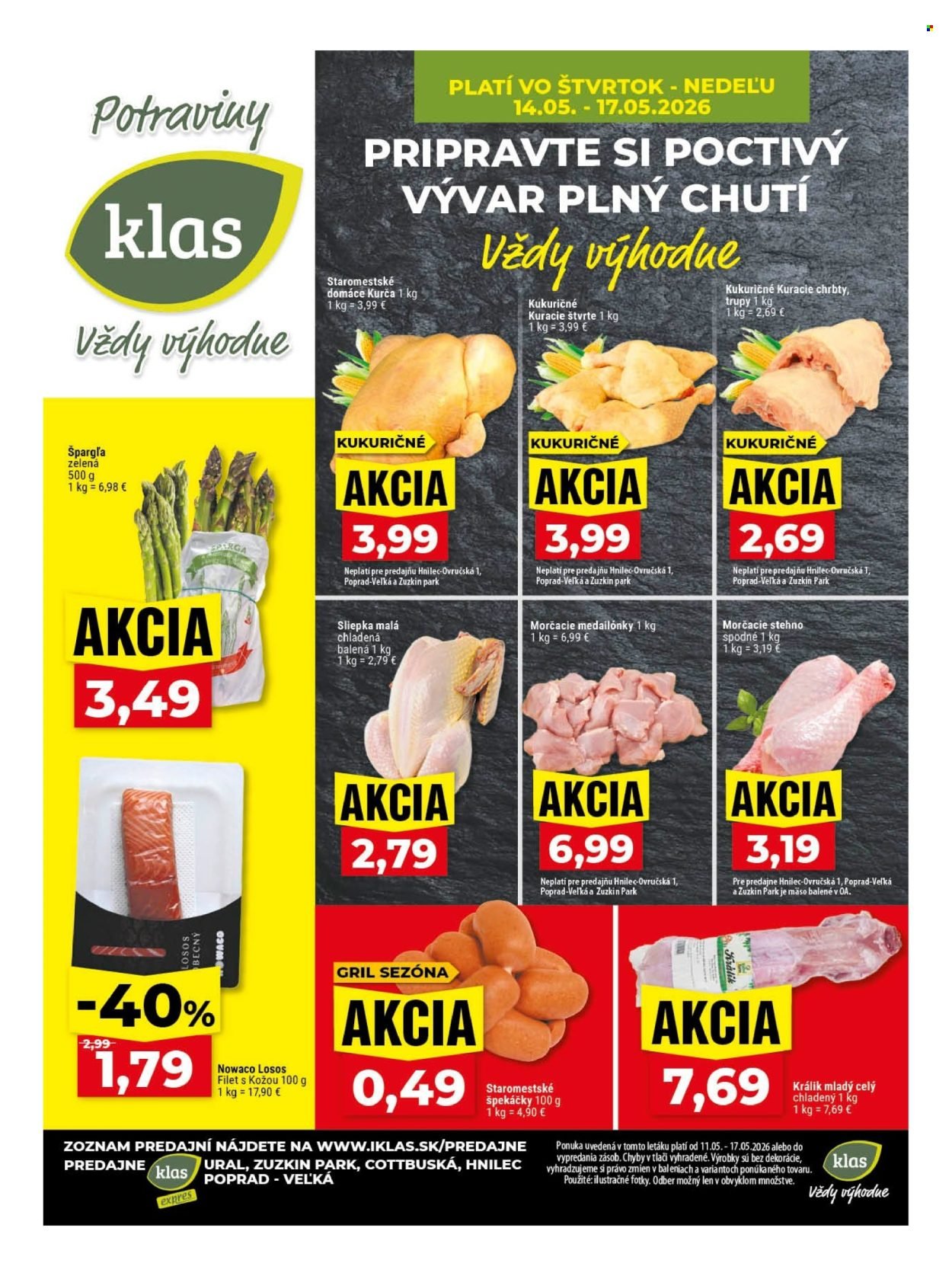 KLAS leták - Od pondelka 11.5.2026 (2026-05-11 - 2026-05-17) | 29