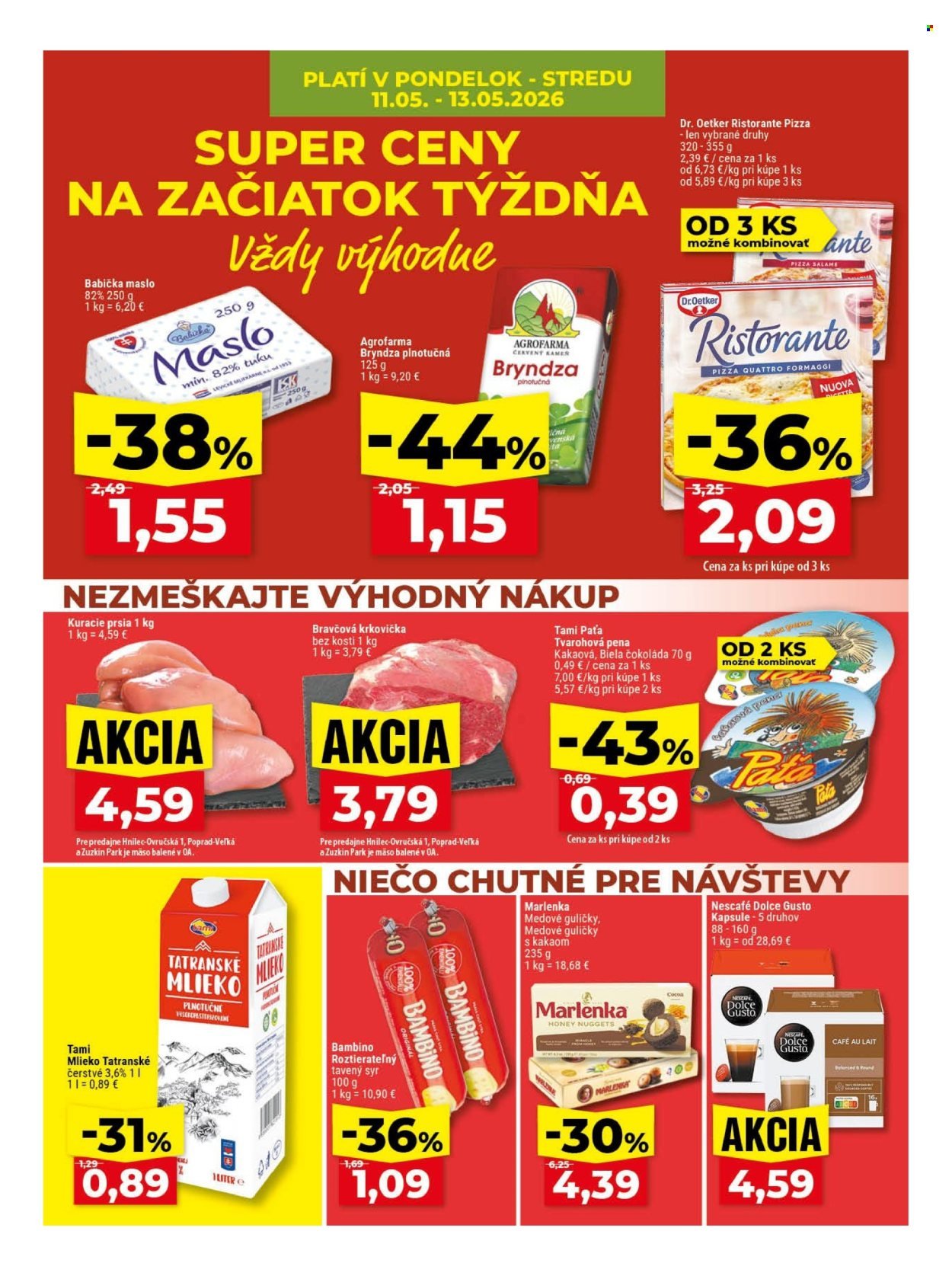 KLAS leták - Od pondelka 11.5.2026 (2026-05-11 - 2026-05-17) | 4