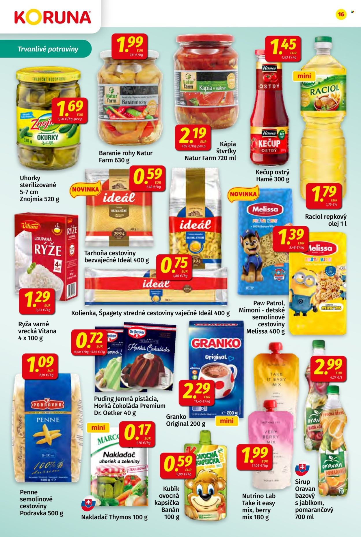 POTRAVINY KORUNA leták - Od piatka 11.9.2026