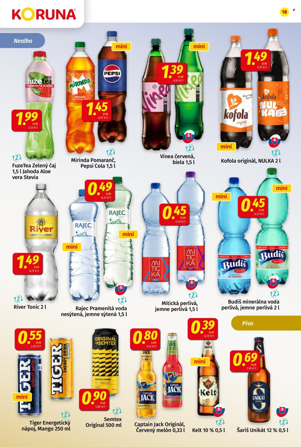 POTRAVINY KORUNA leták - Od piatka 11.9.2026
