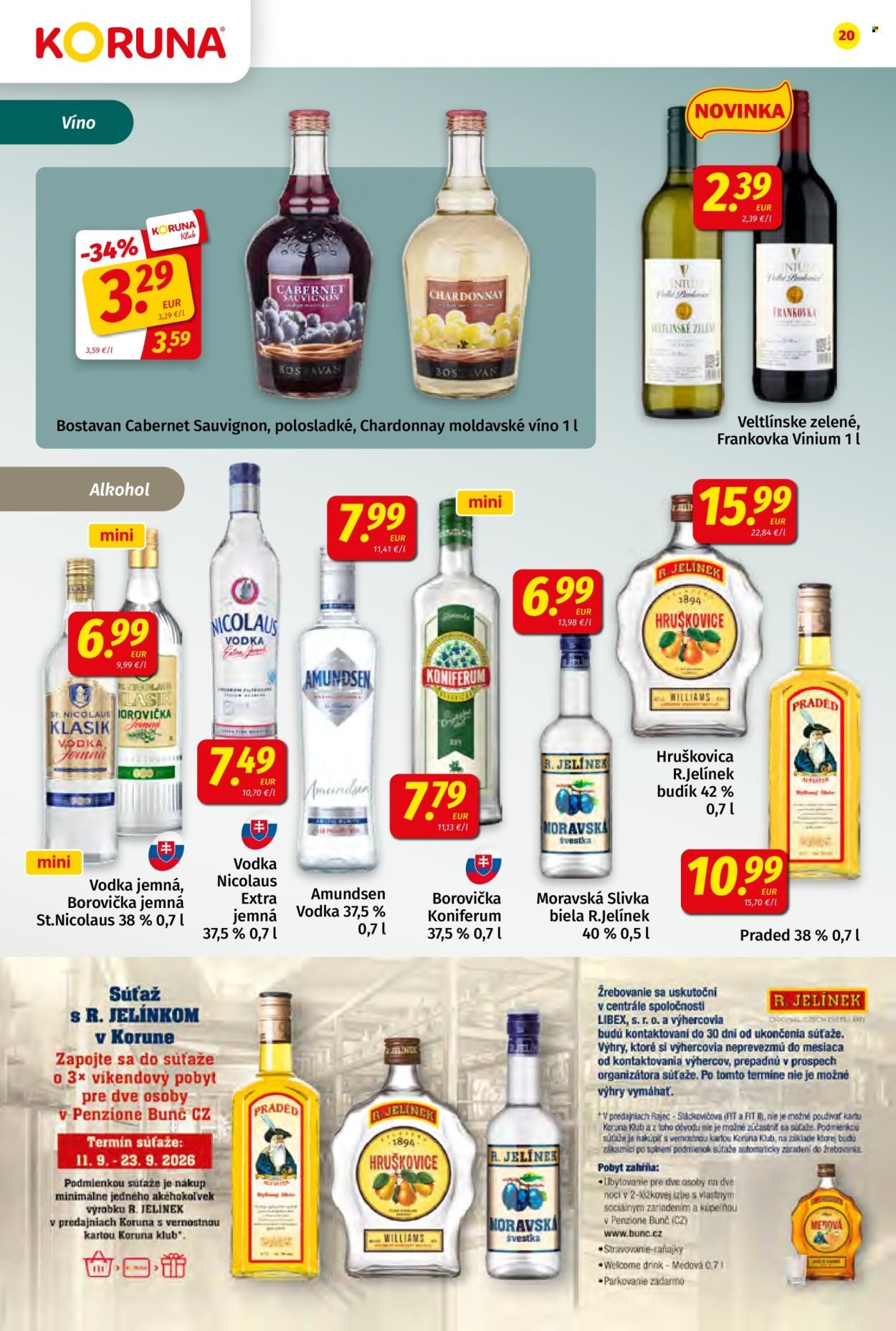 POTRAVINY KORUNA leták - Od piatka 11.9.2026