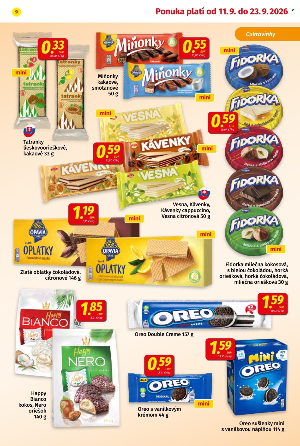 POTRAVINY KORUNA leták - Od piatka 11.9.2026