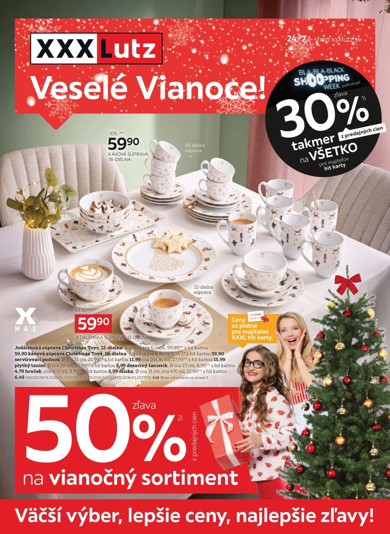 XXXLUTZ leták - Zľava 30 % takmer na všetko (2025-12-08 - 2025-12-23) | 1