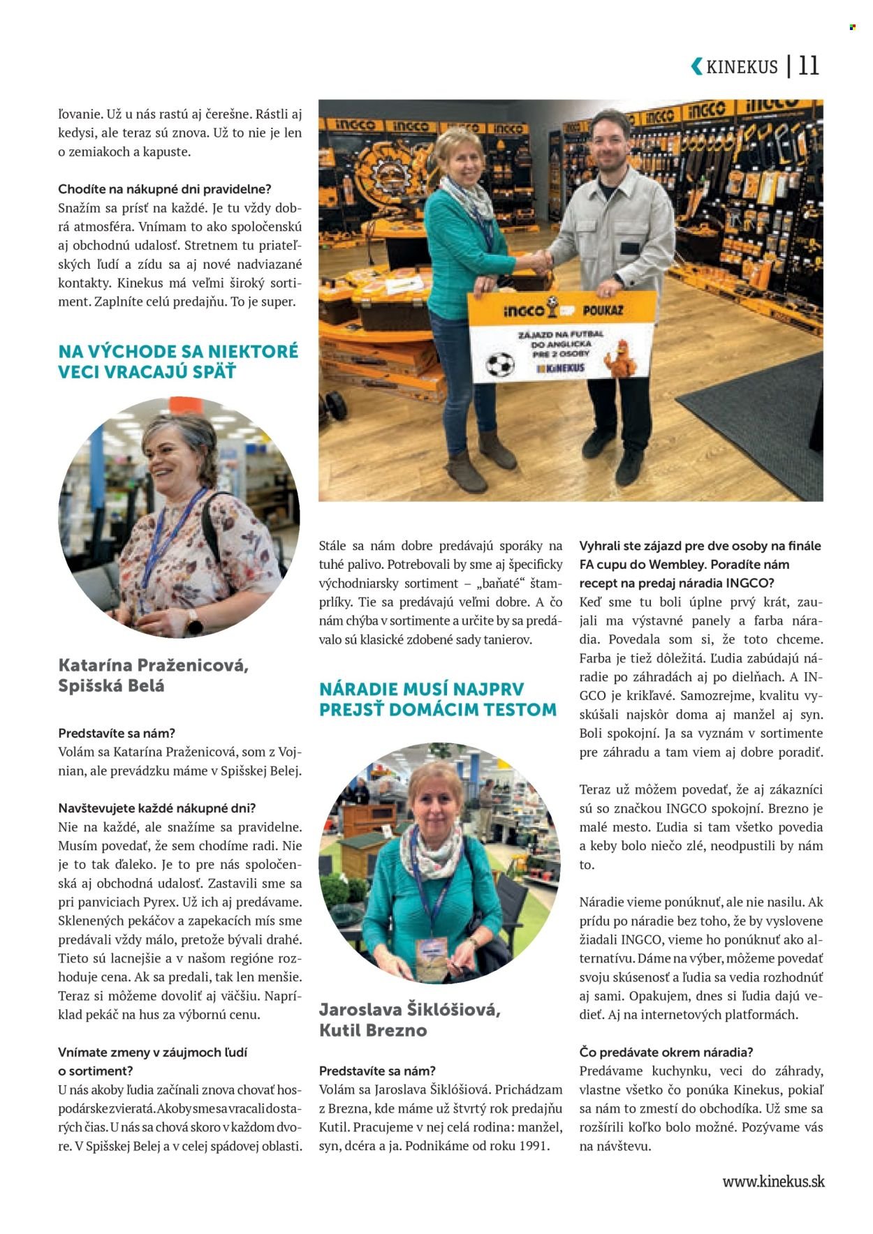 KINEKUS leták - K-Magazín Leto 2026