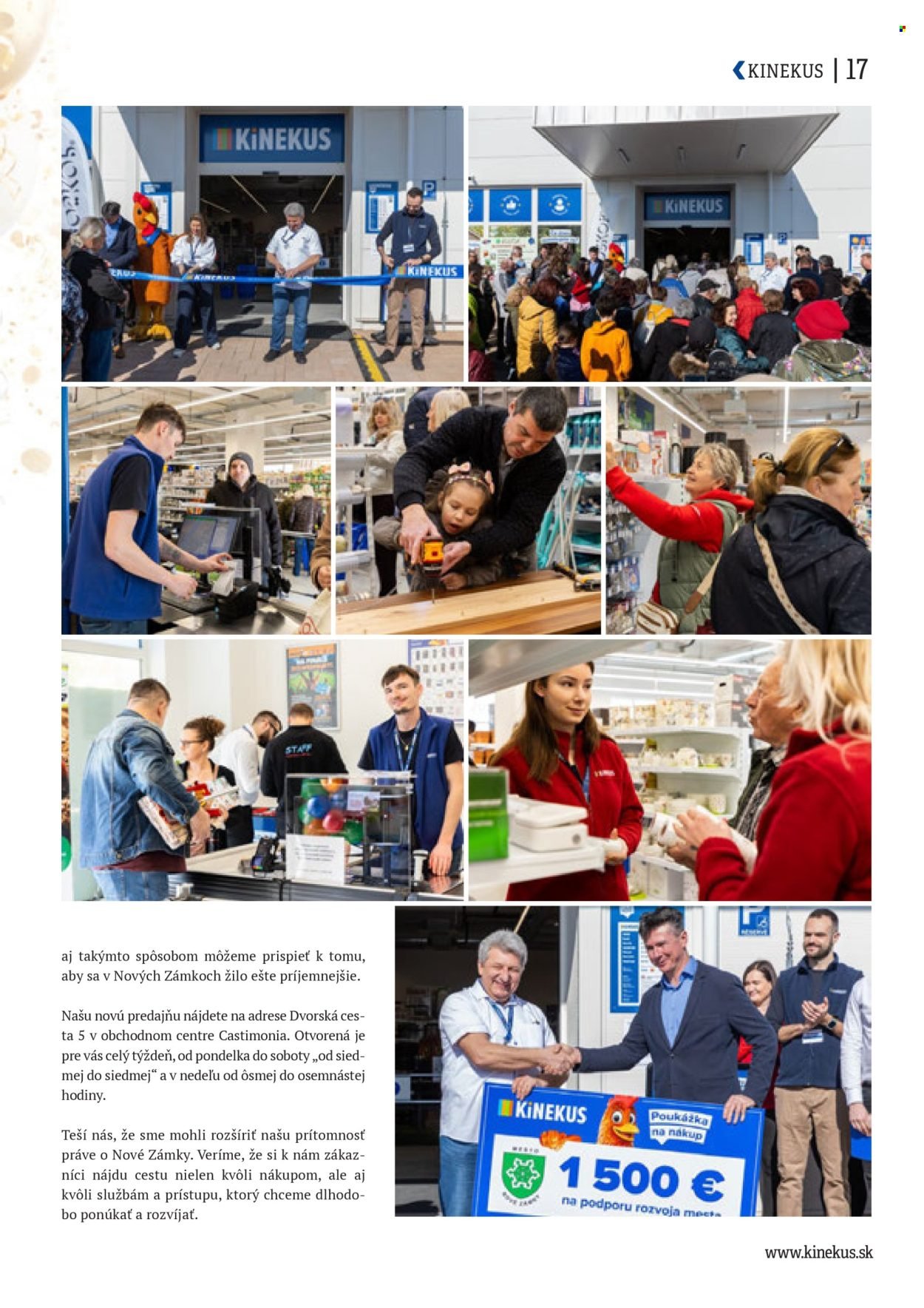 KINEKUS leták - K-Magazín Leto 2026