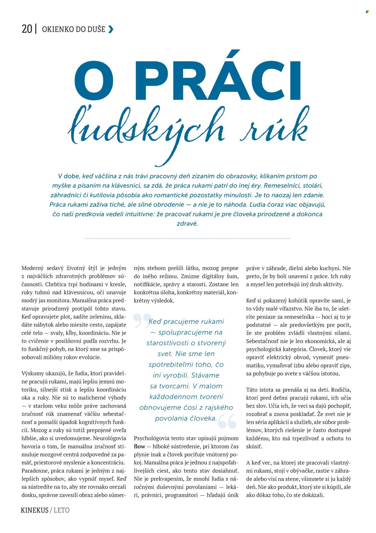 KINEKUS leták - K-Magazín Leto 2026