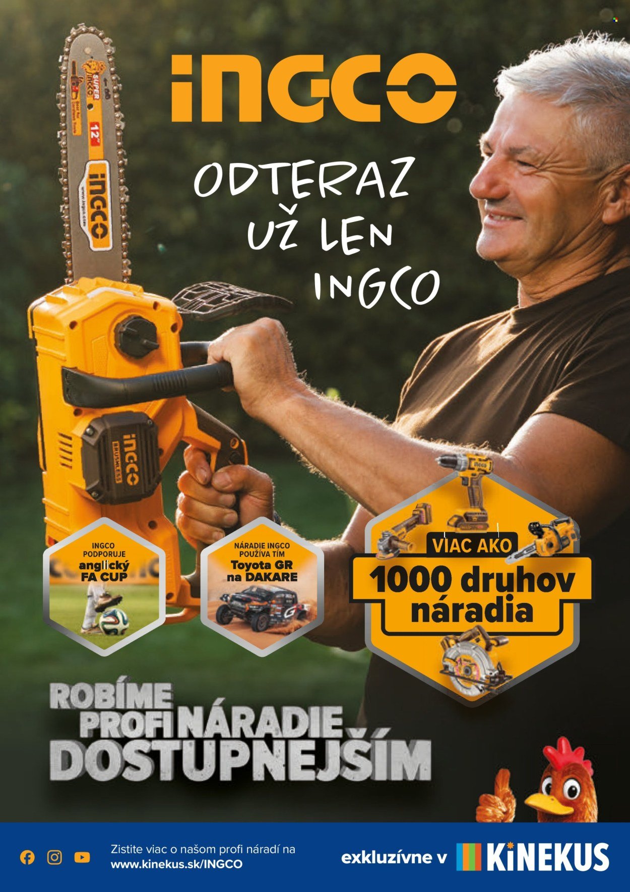 KINEKUS leták - K-Magazín Leto 2026