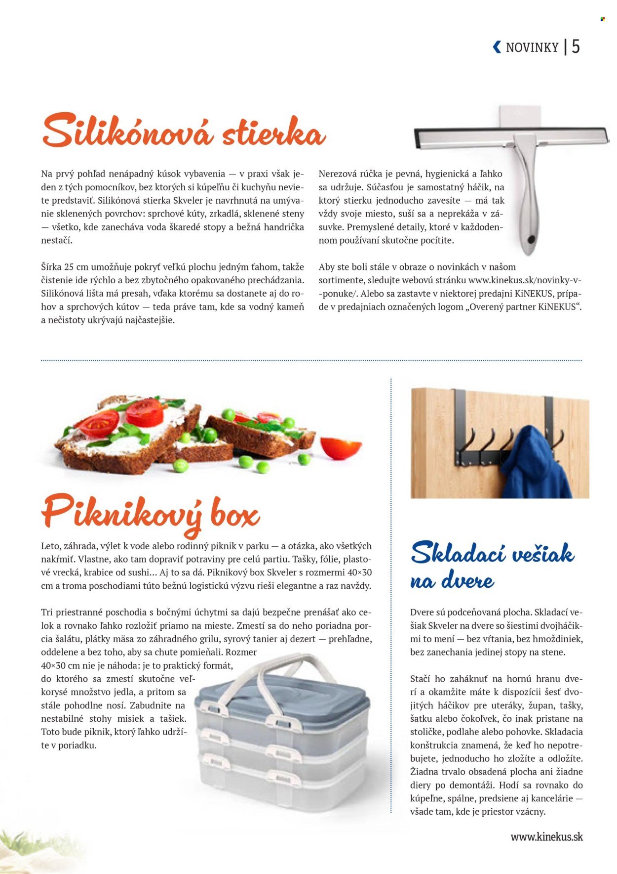 KINEKUS leták - K-Magazín Leto 2026