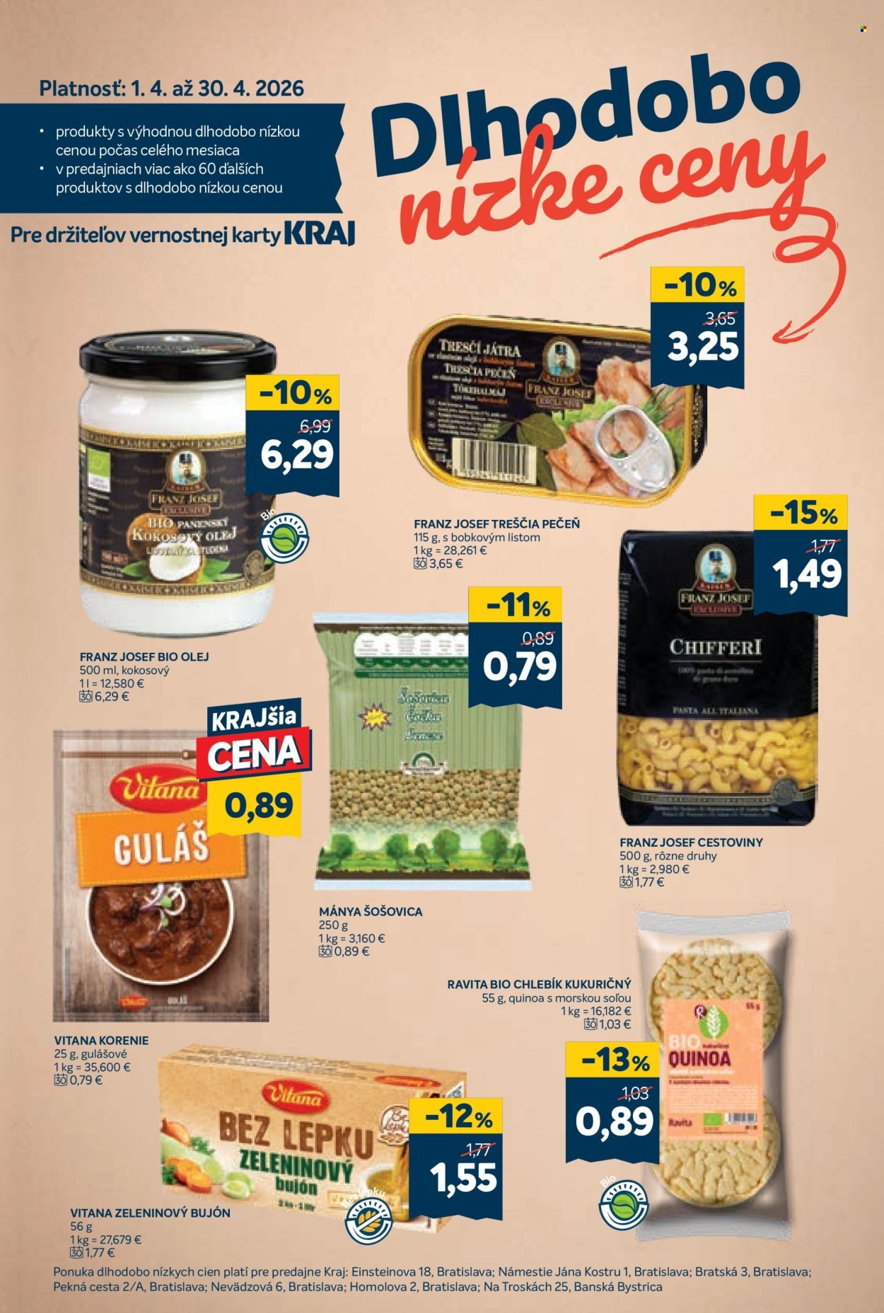 KRAJ leták - Od štvrtka 9.4.2026 (2026-04-09 - 2026-04-15) | 17