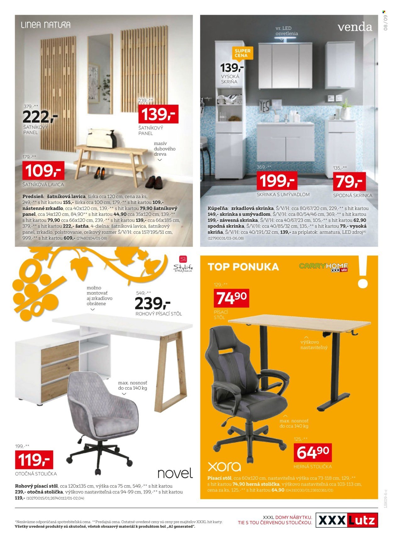 XXXLUTZ leták - Zľava 25 % takmer na všetko
