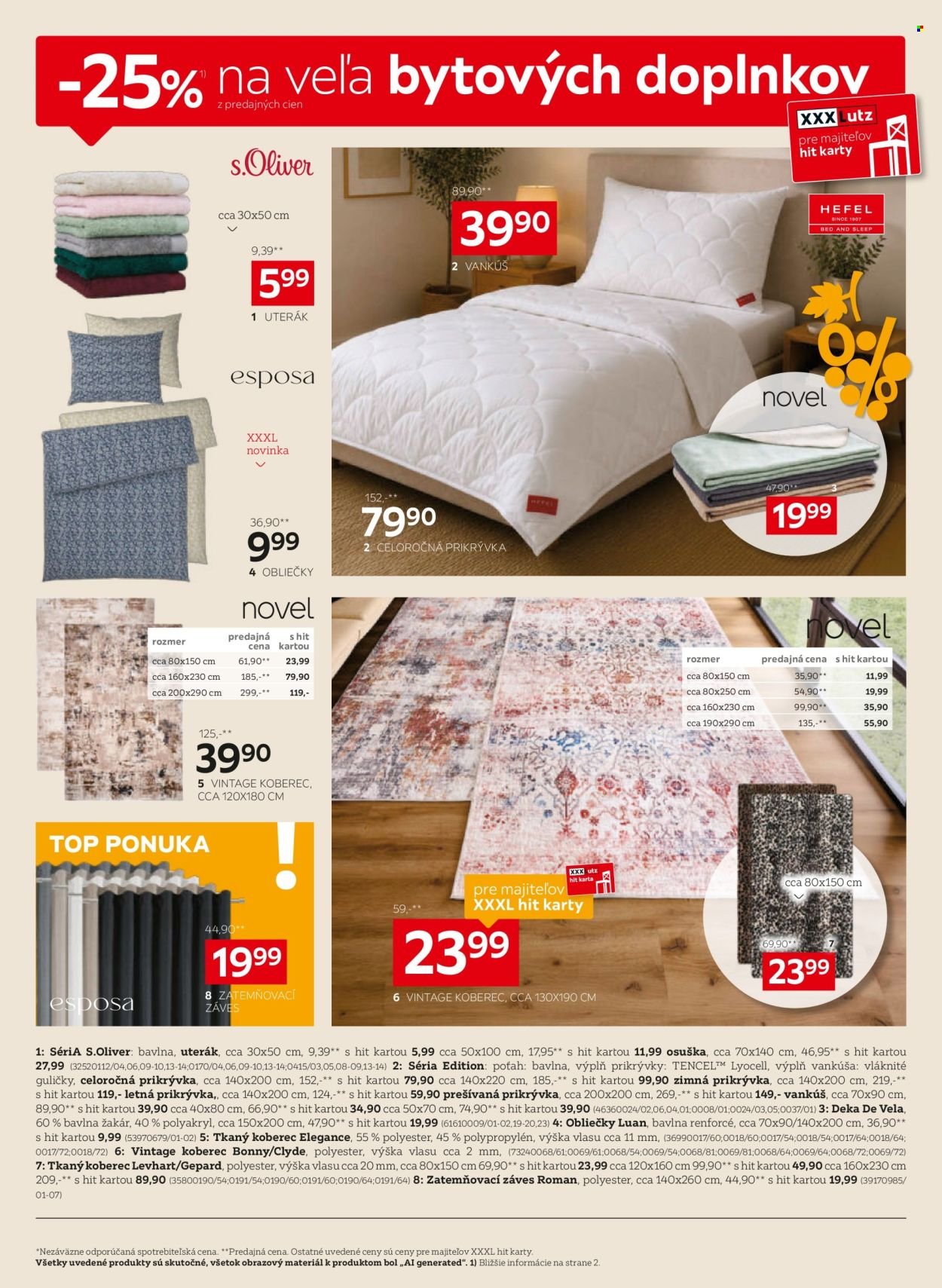 XXXLUTZ leták - Zľava 25 % takmer na všetko