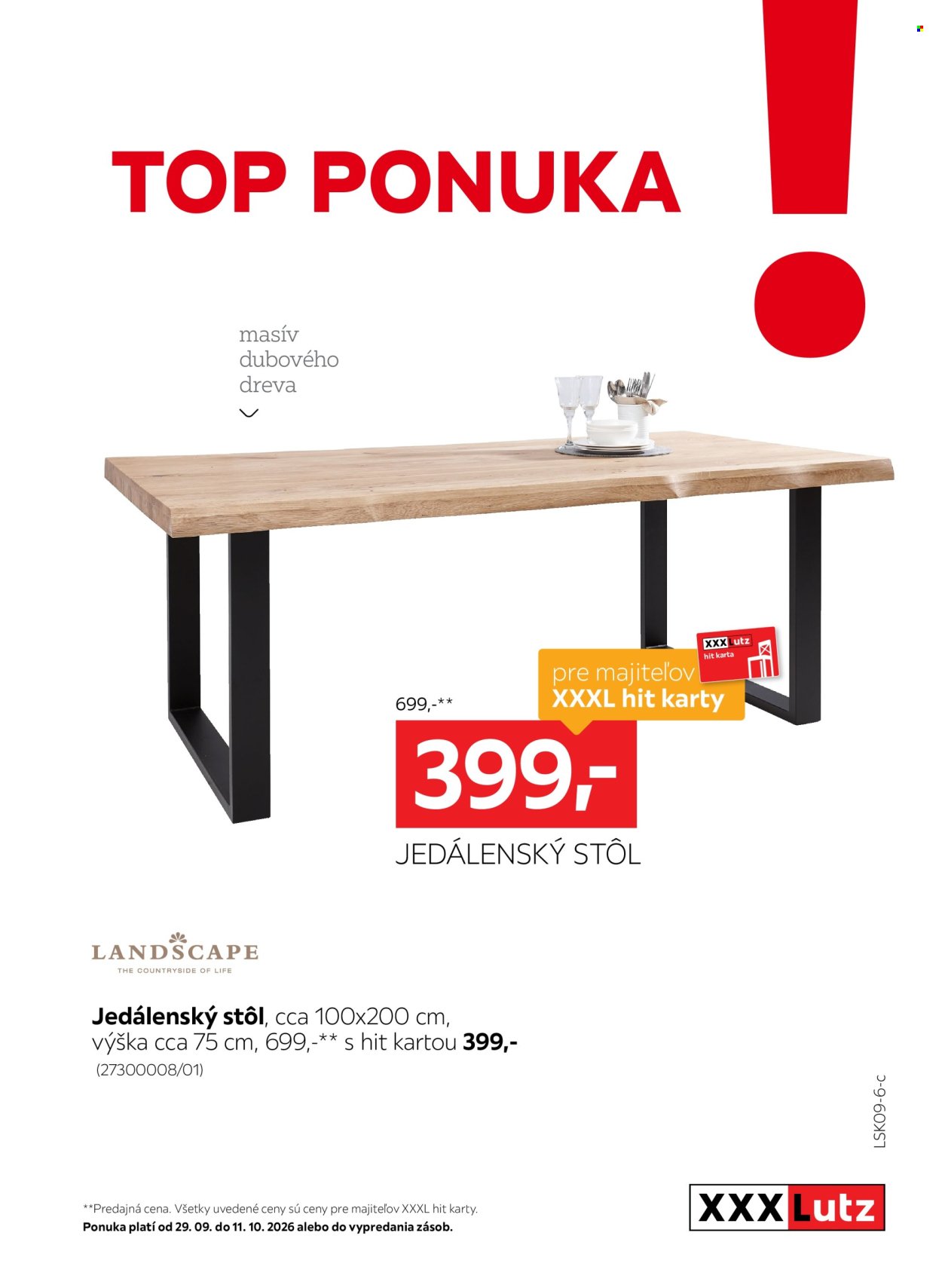XXXLUTZ leták - Zľava 25 % takmer na všetko