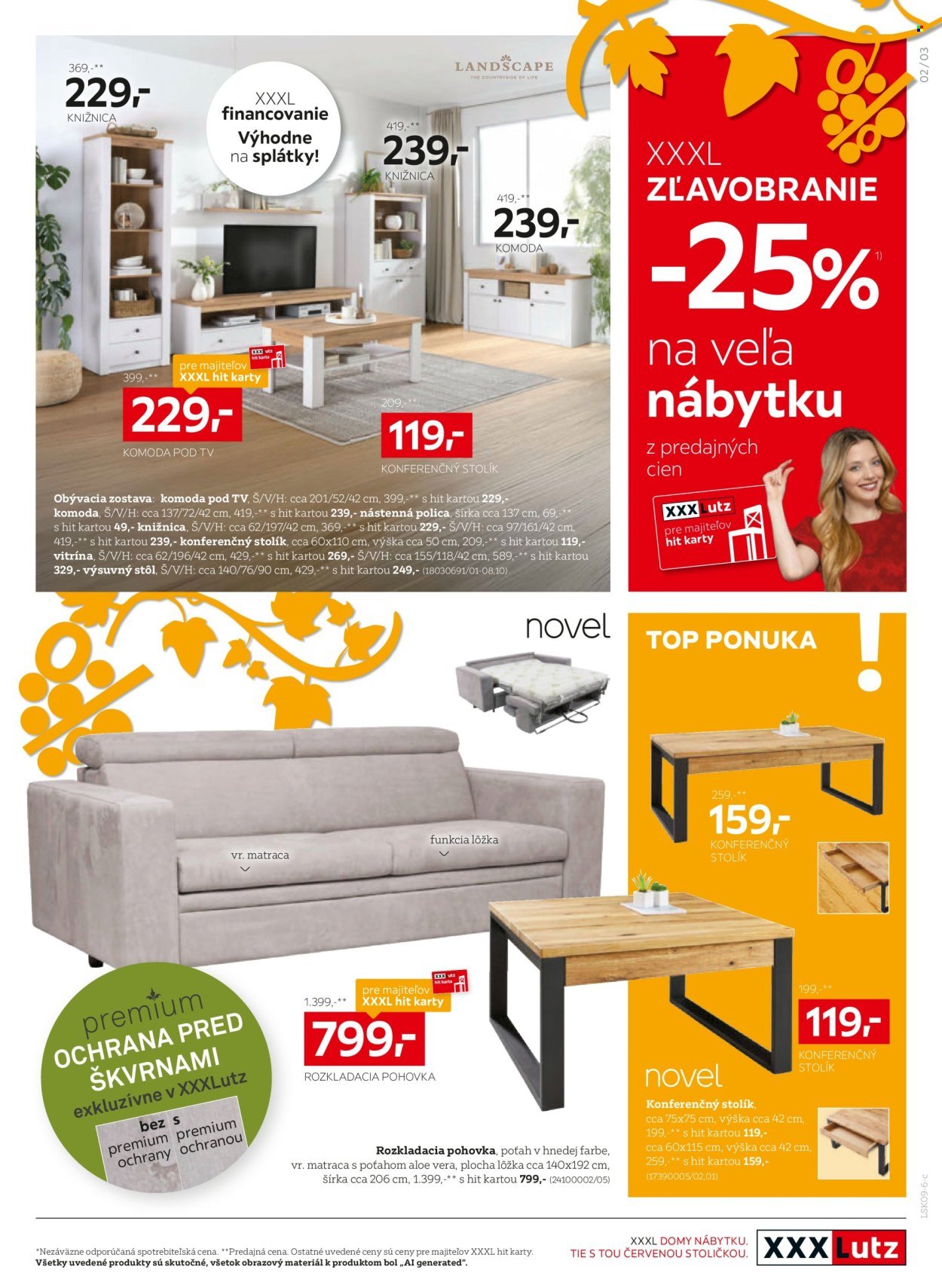 XXXLUTZ leták - Zľava 25 % takmer na všetko