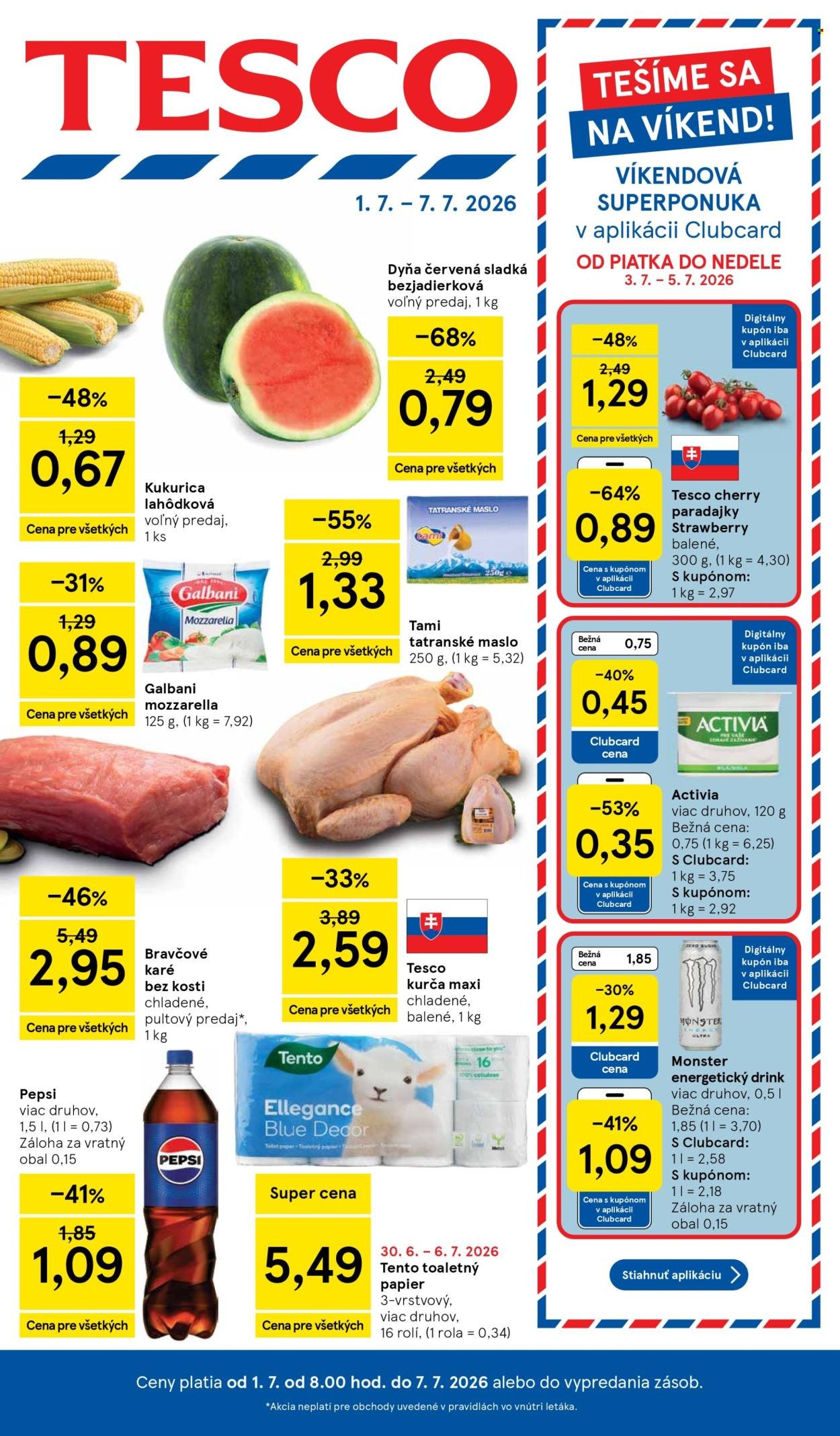 TESCO leták - Od stredy 1.7.2026