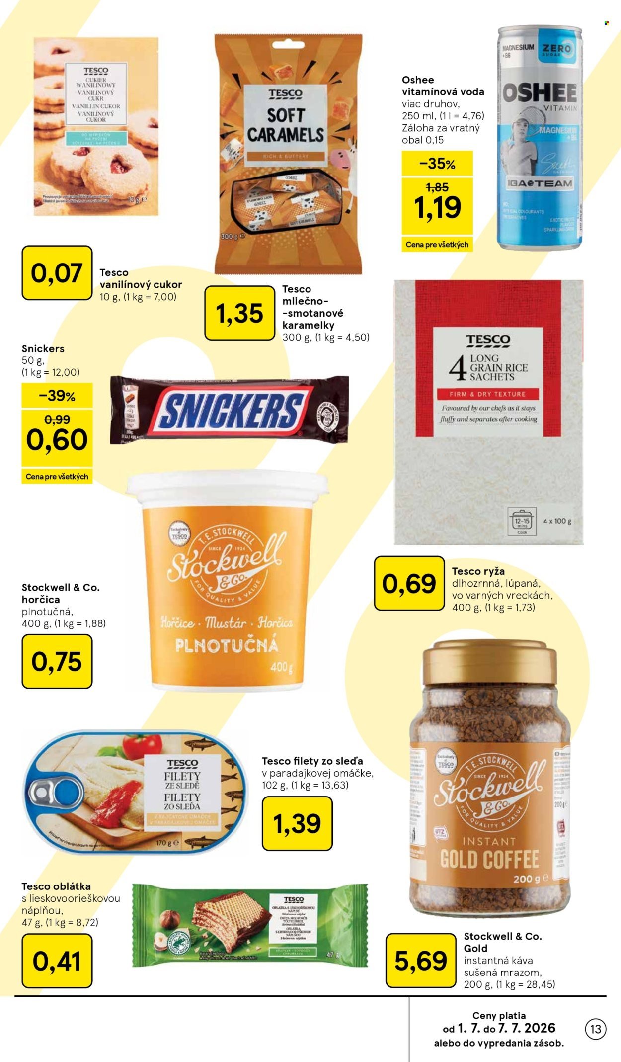 TESCO leták - Od stredy 1.7.2026
