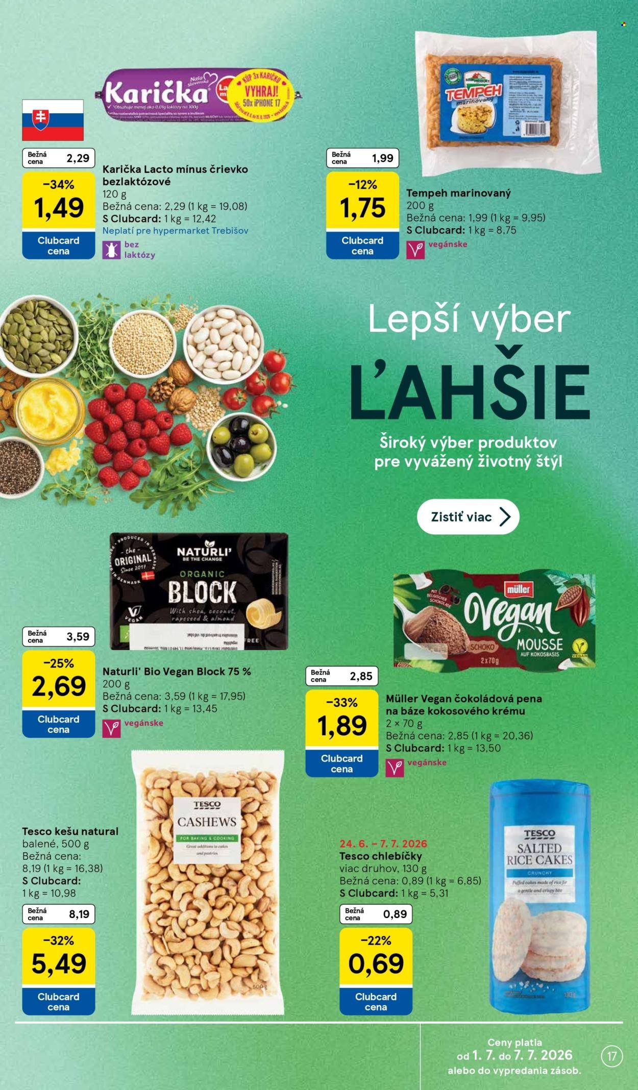TESCO leták - Od stredy 1.7.2026