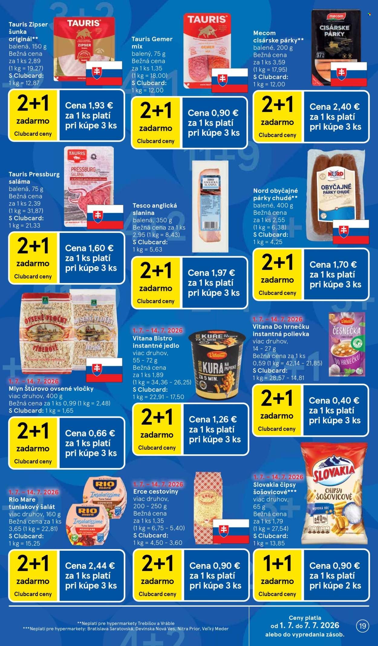 TESCO leták - Od stredy 1.7.2026