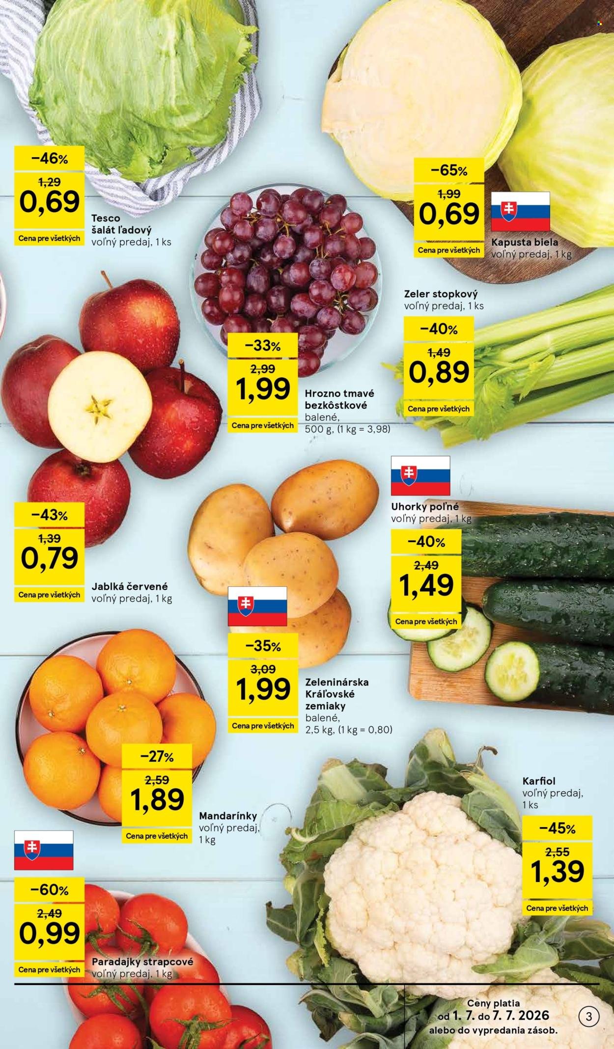 TESCO leták - Od stredy 1.7.2026