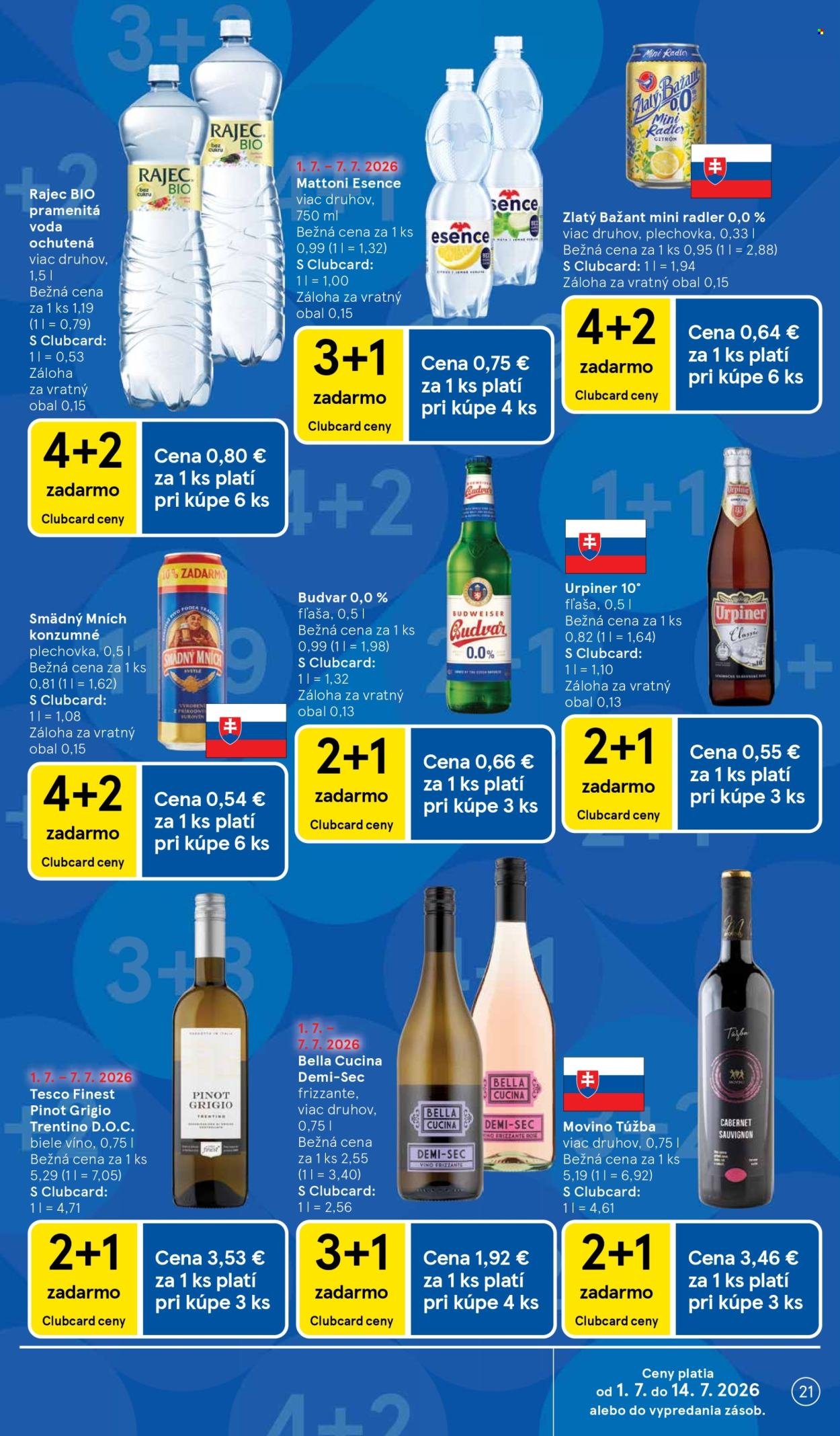 TESCO leták - Od stredy 1.7.2026