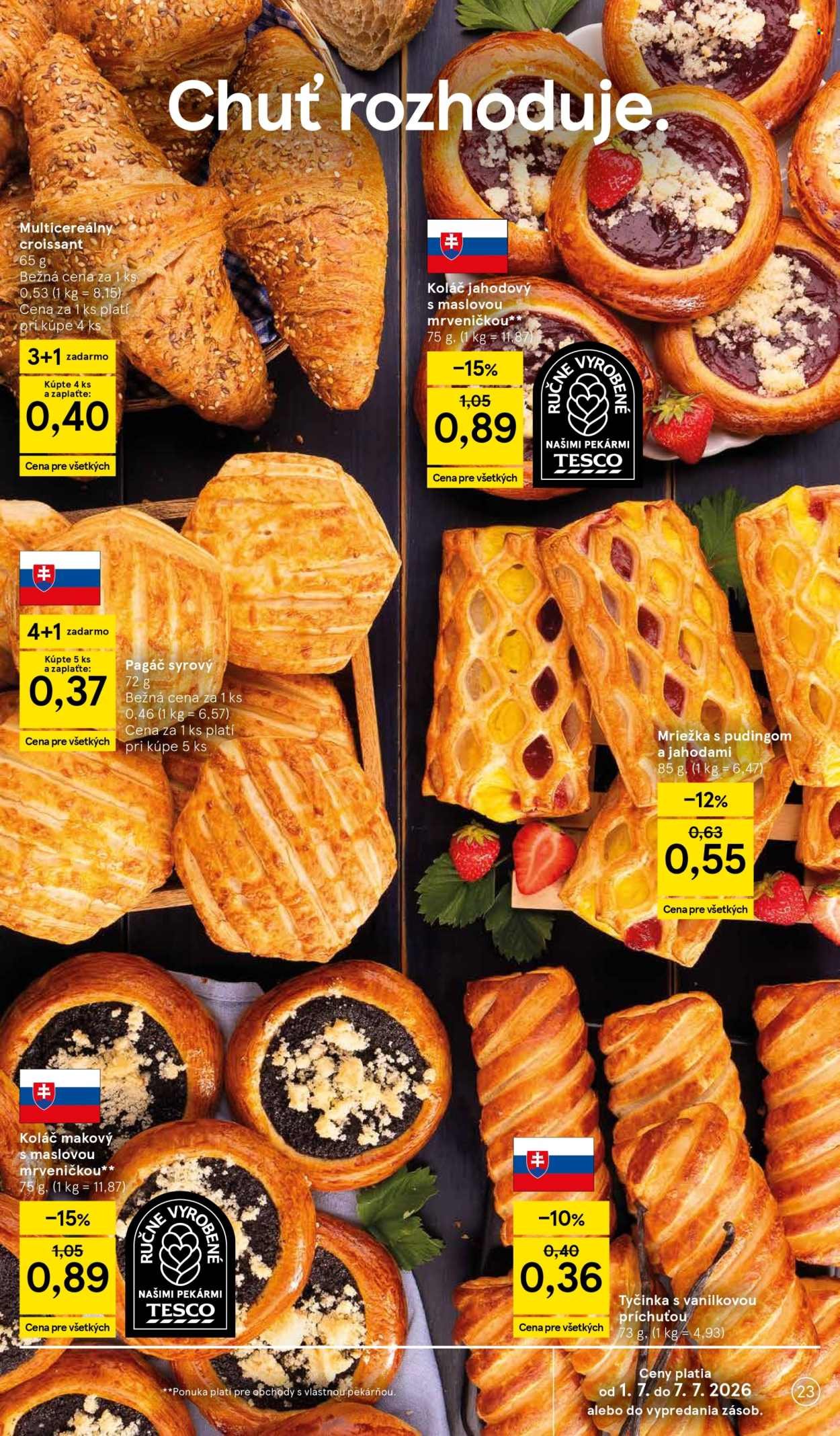 TESCO leták - Od stredy 1.7.2026