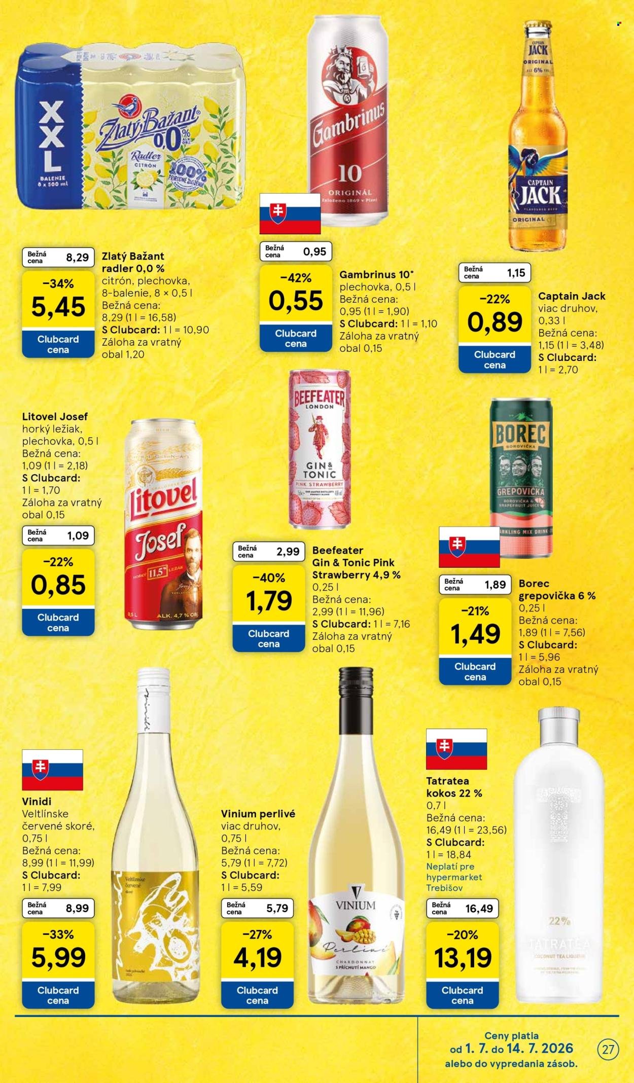 TESCO leták - Od stredy 1.7.2026