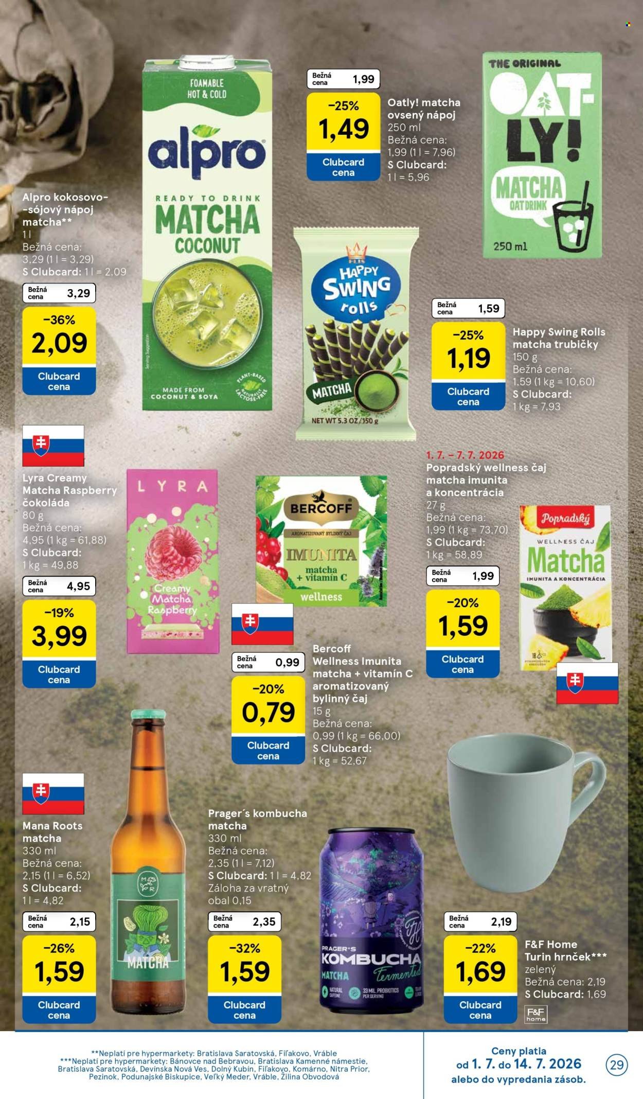 TESCO leták - Od stredy 1.7.2026
