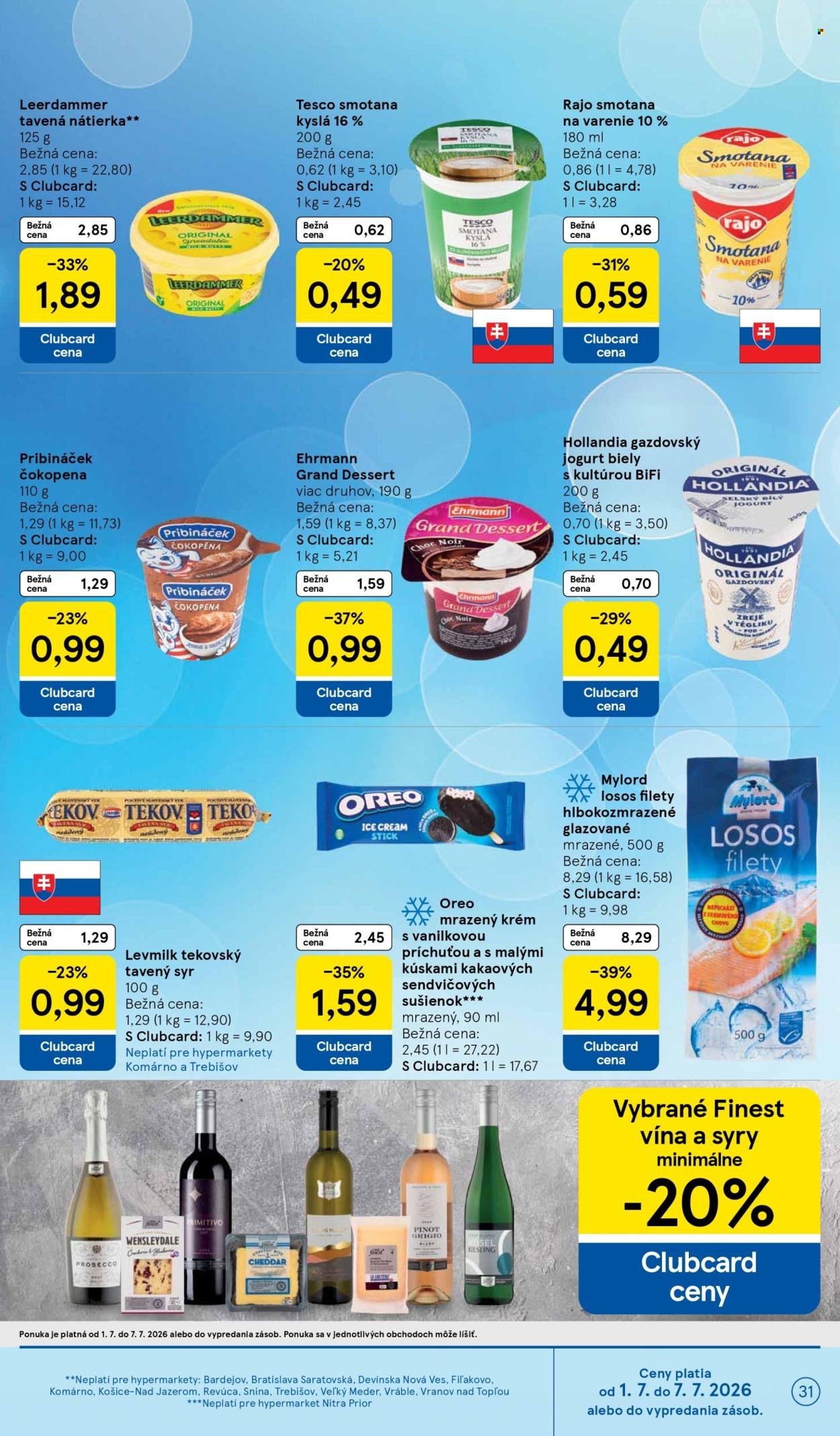 TESCO leták - Od stredy 1.7.2026