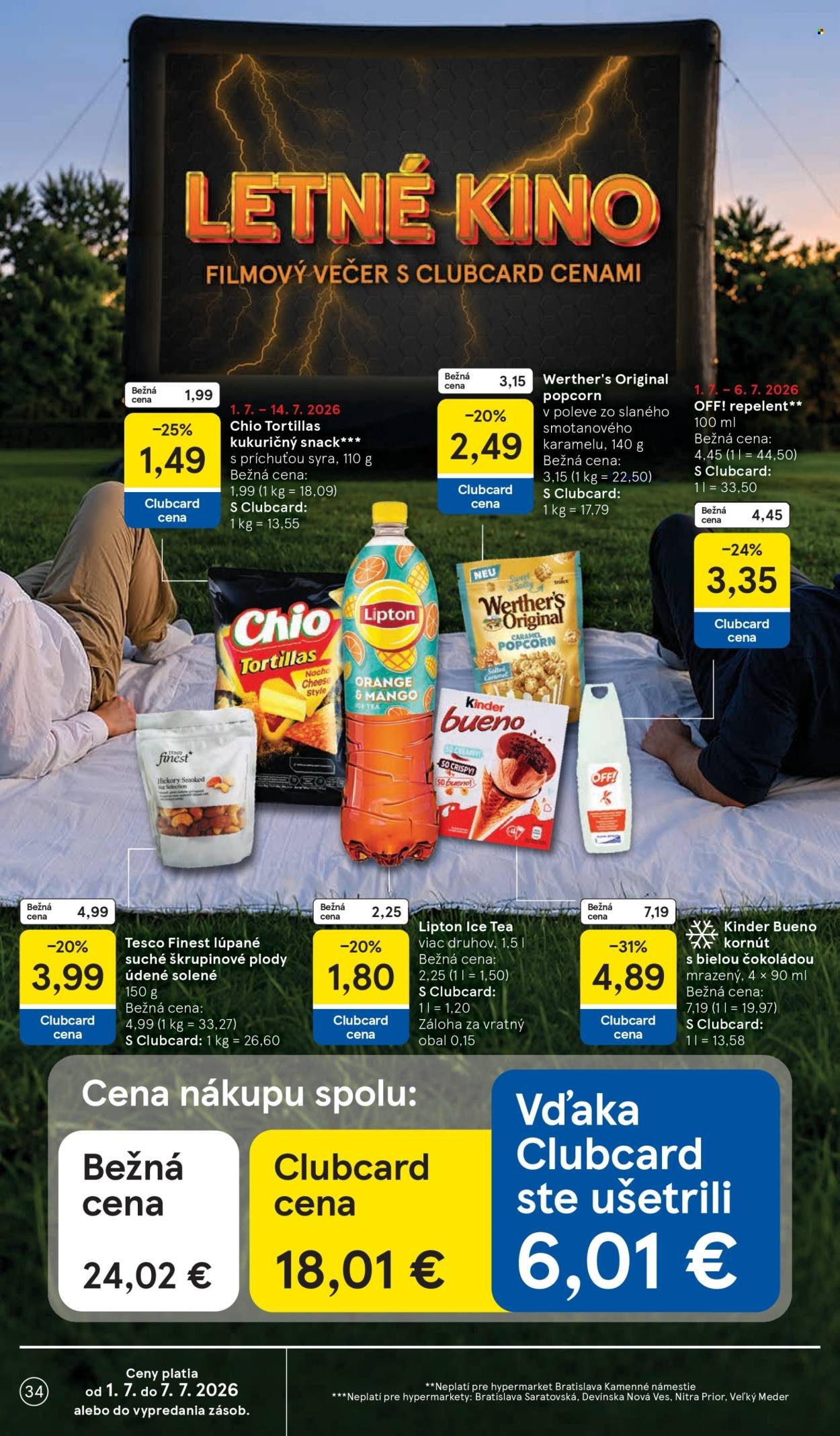 TESCO leták - Od stredy 1.7.2026