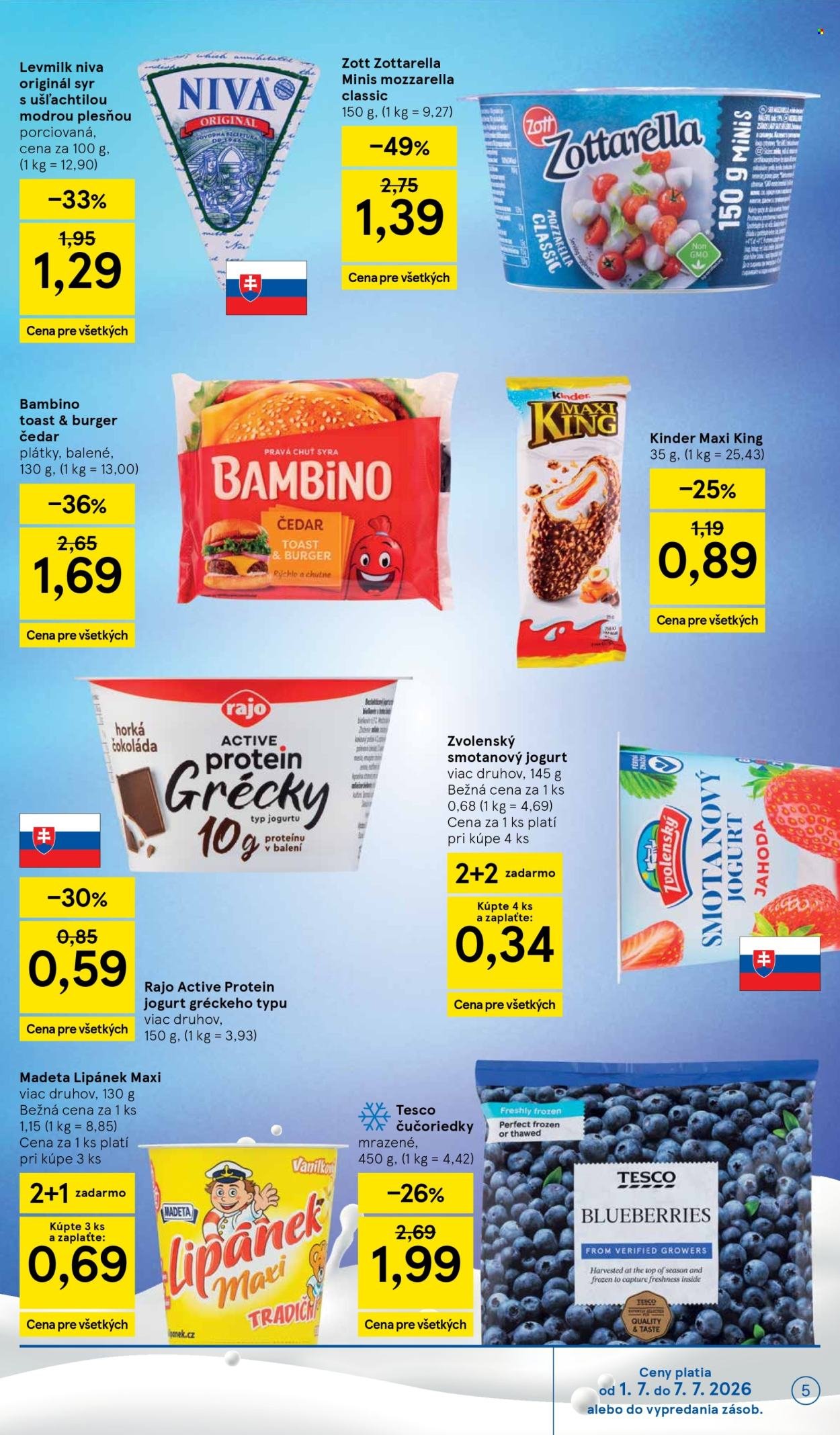 TESCO leták - Od stredy 1.7.2026