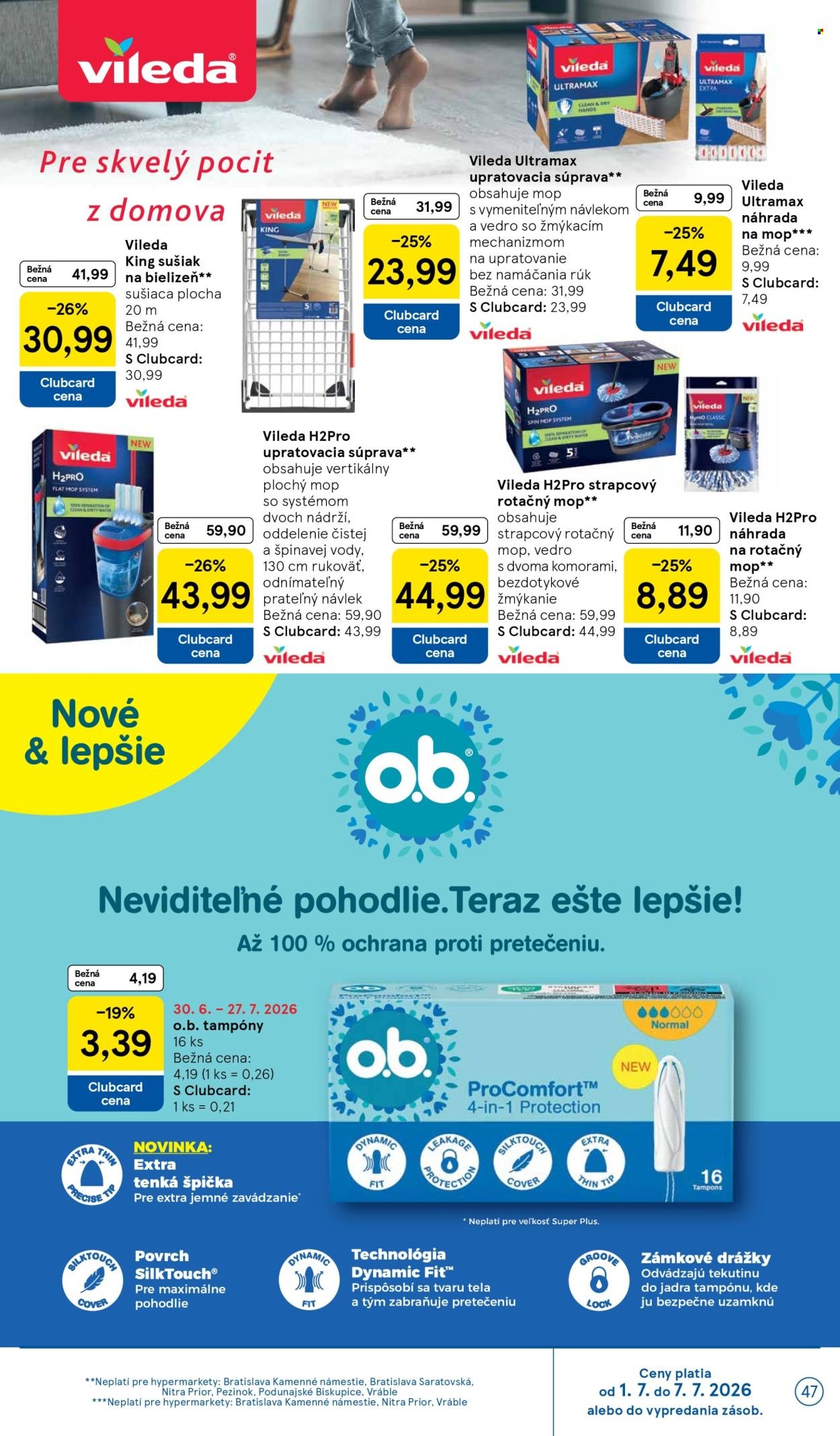 TESCO leták - Od stredy 1.7.2026