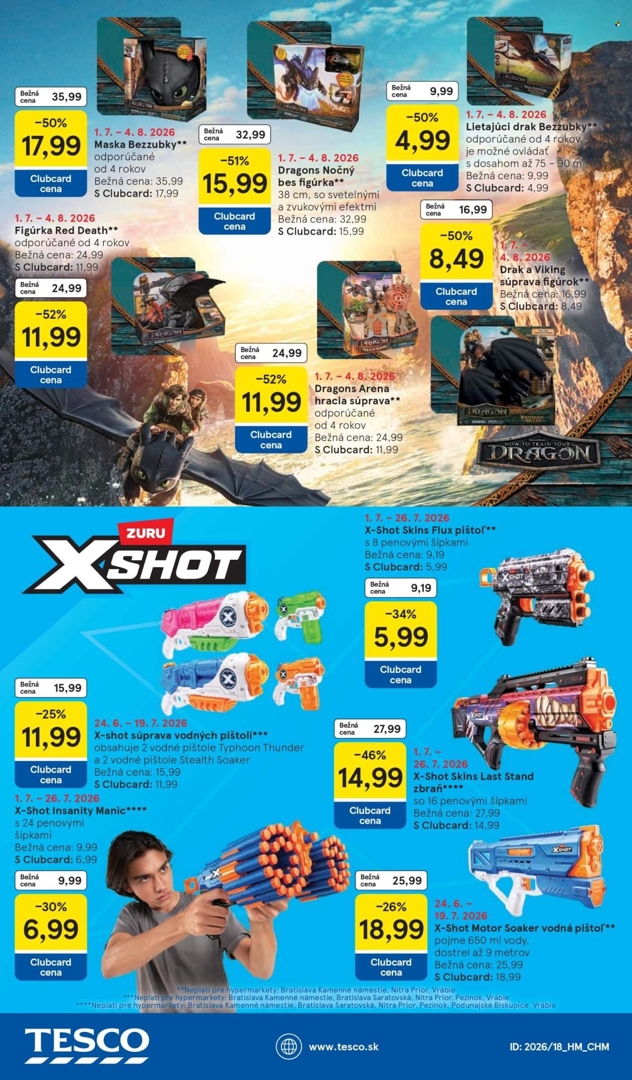 TESCO leták - Od stredy 1.7.2026