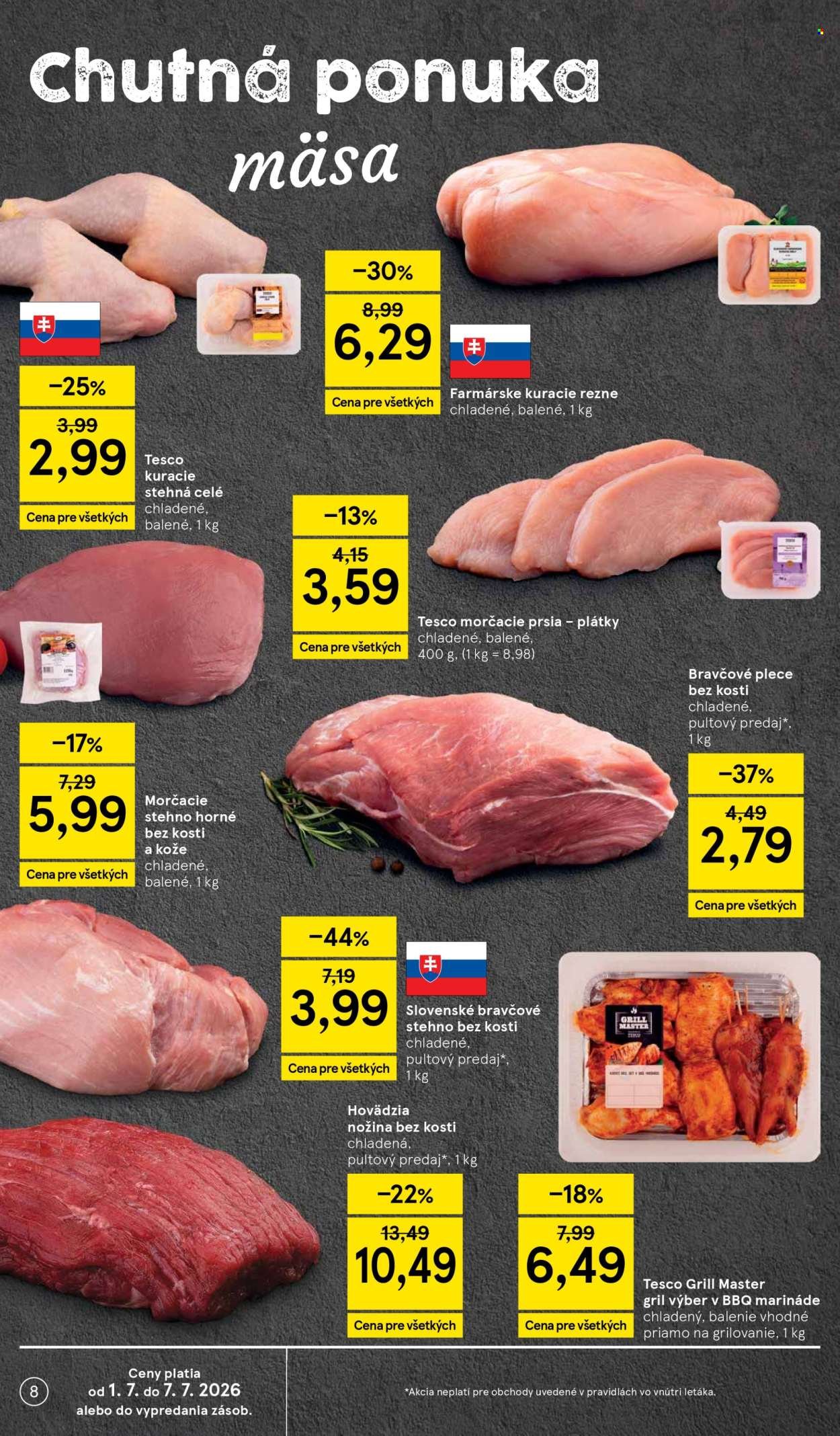 TESCO leták - Od stredy 1.7.2026